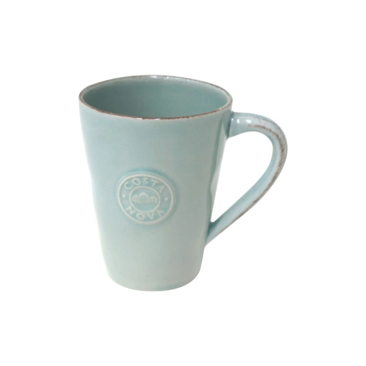 Costa Nova Tasse Nova Turqoise, Costa Nova, 36 cl, 1-tlg., Keramik, mit Henkel