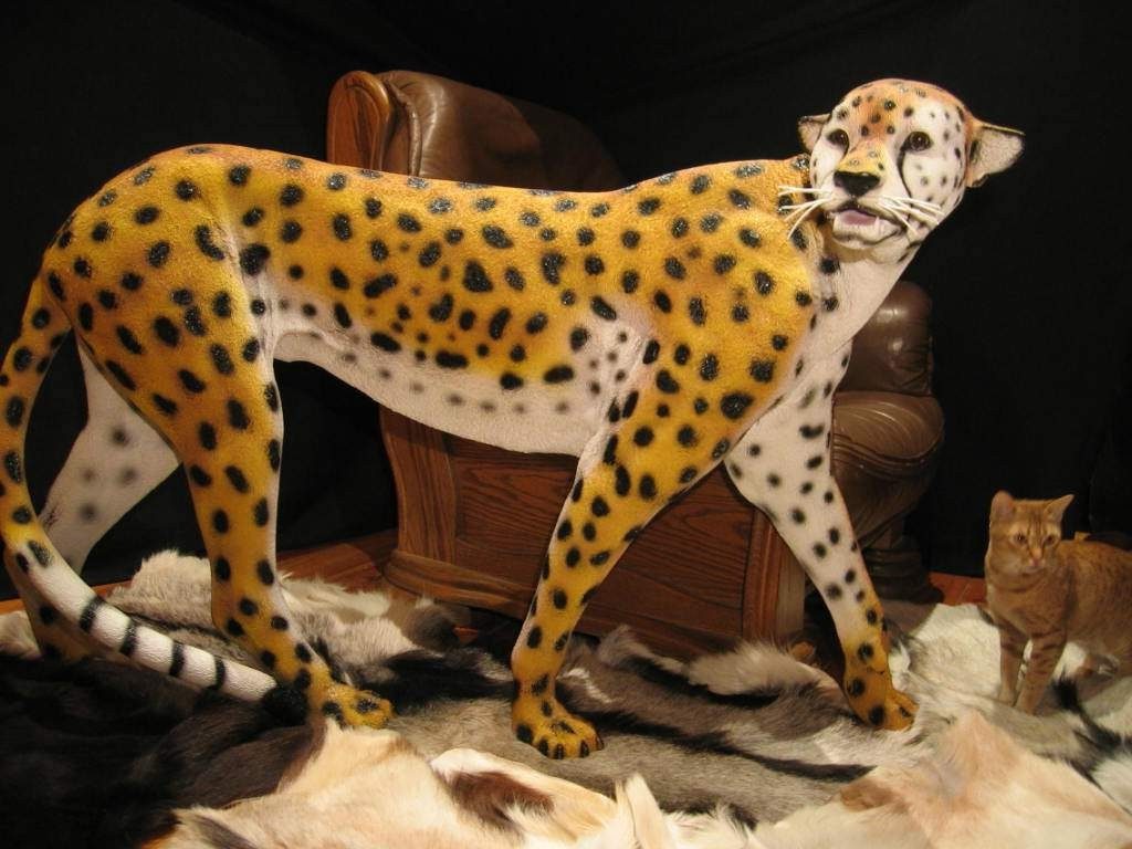 Xlmoebel Tierfigur Tiere Deko Figur Statue Skulptur 85cm Figuren Neu (A281A) (85 cm), Made in Europa