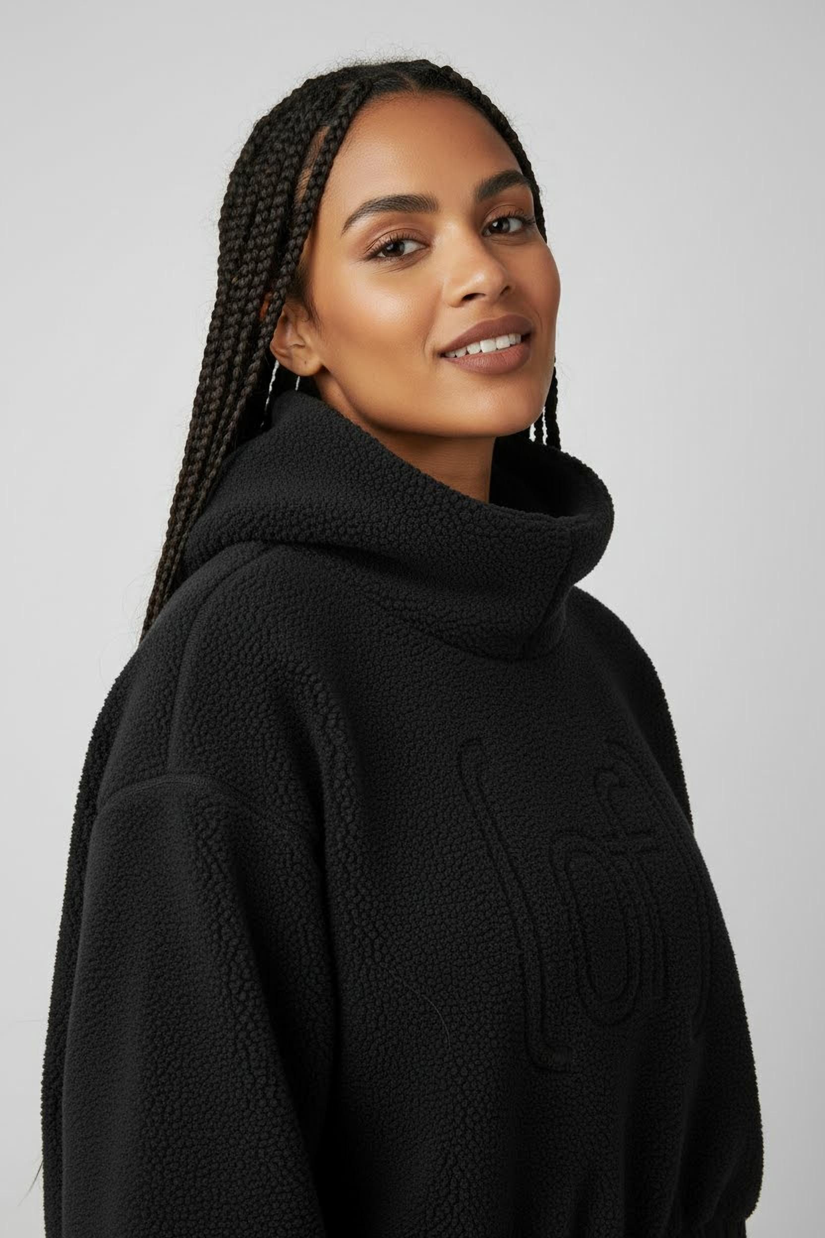 CMP Kapuzenpullover mit verstellbarer Kapuze, für Sportmode und Outdoormode, aus Polyester