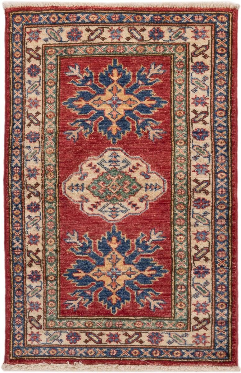 Orientteppich Super Kazak 56x91 Handgeknüpfter Orientteppich, Nain Trading, rechteckig, Höhe: 5 mm