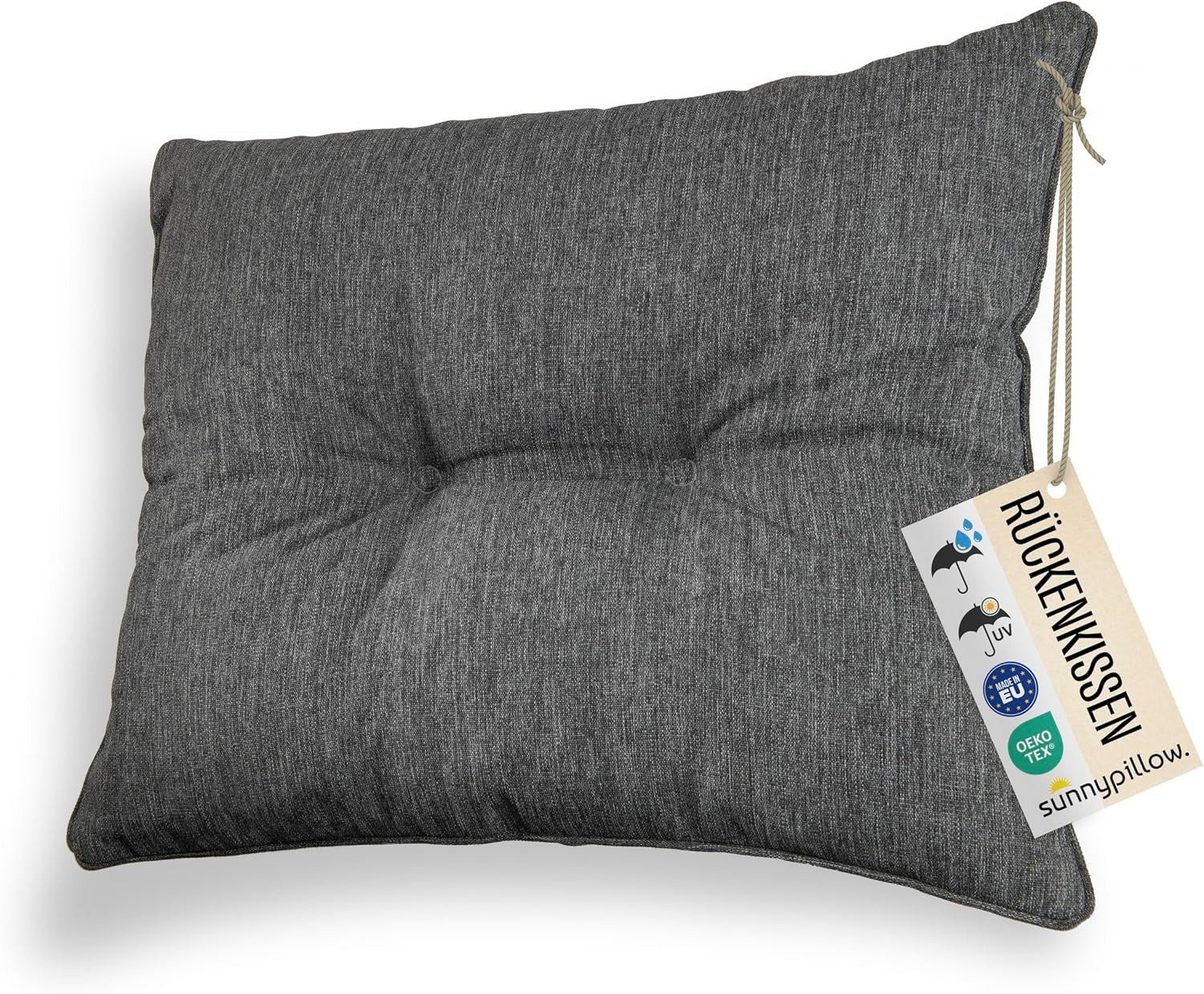 sunnypillow Stuhlkissen Gartenkissen für Gartenmöbel Rattanmöbel, Outdoor / günstig online kaufen