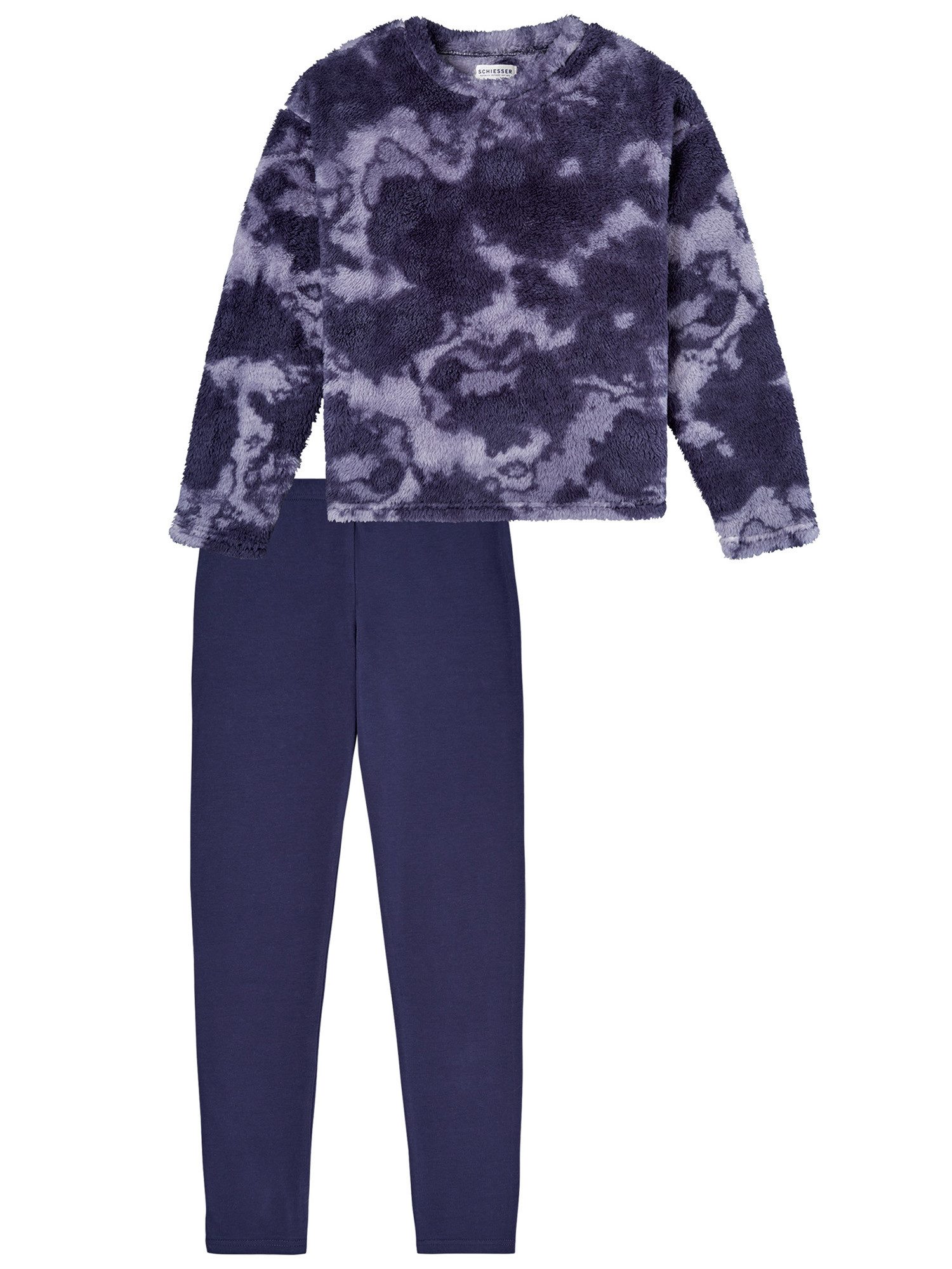 Schiesser Pyjama Nightwear (2 tlg) schlafanzug schlafmode bequem