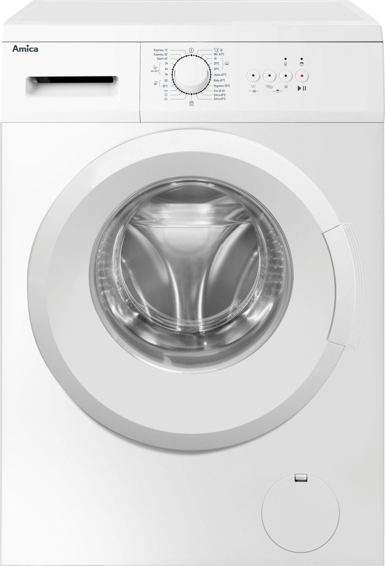 Amica Waschmaschine WA 461 022 / PPS 61002 W, 6 kg, 1000 U/min