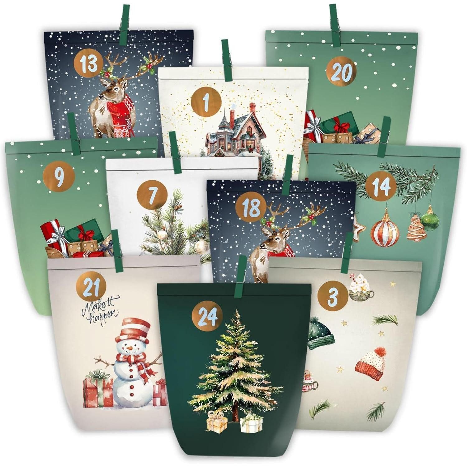 LuxusKollektion befüllbarer Adventskalender