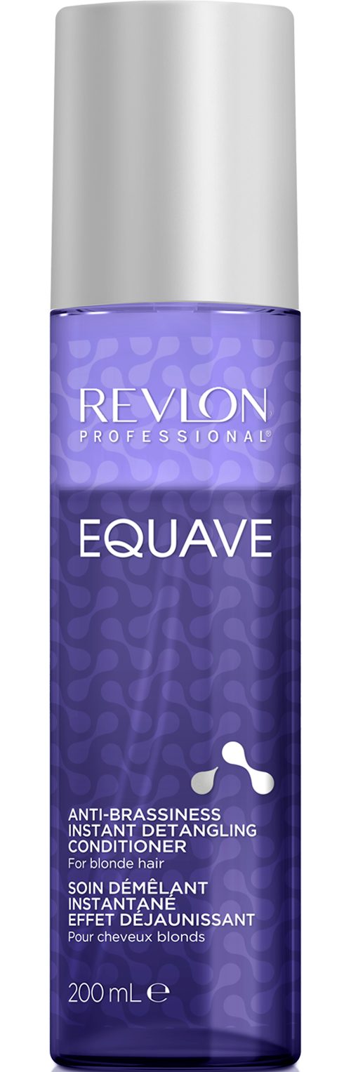 REVLON PROFESSIONAL Leave-in Pflege EQUAVE ANTI BRASSINESS DETANGLING CODITIONER, Blondes Haar 200 ml