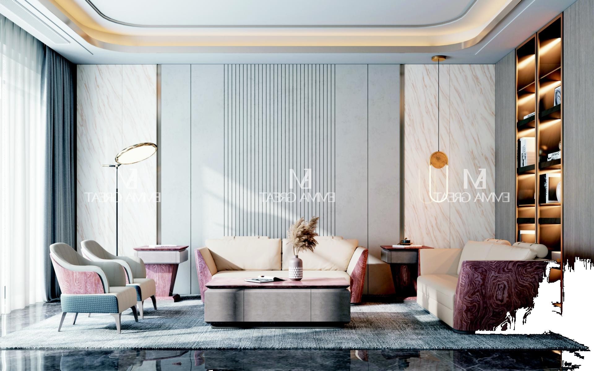 Xlmoebel Polstergarnitur Design-Sofas mit Lederpolsterung in modernem Stil, (Sofagarnitur 3+2+1 Sitzer), Hergestellt in Europa