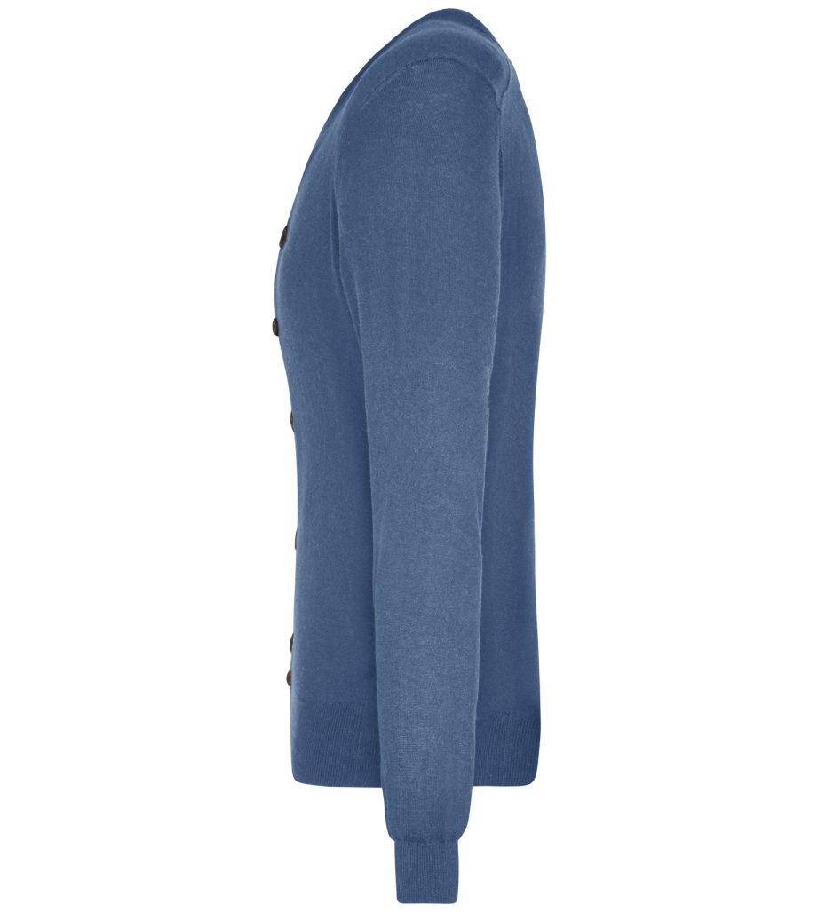 James & Nicholson Cardigan Klassische Damen Strickjacke Ladies' Cardigan JN667 mit Seide- und Kaschmir-Anteil