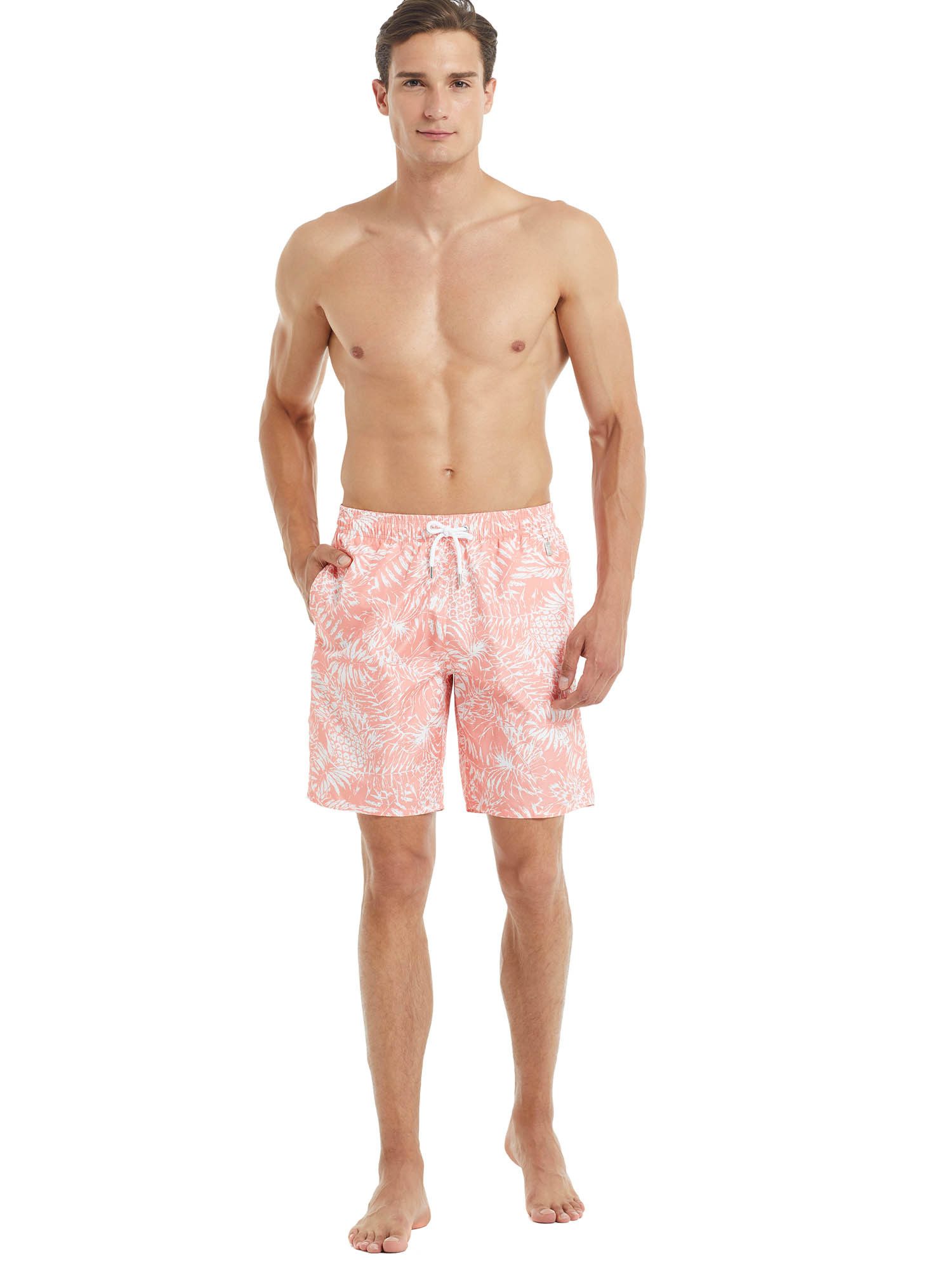 BlackSpade Badeshorts Long Print mit langem Bein locker geschnittene Schwim günstig online kaufen