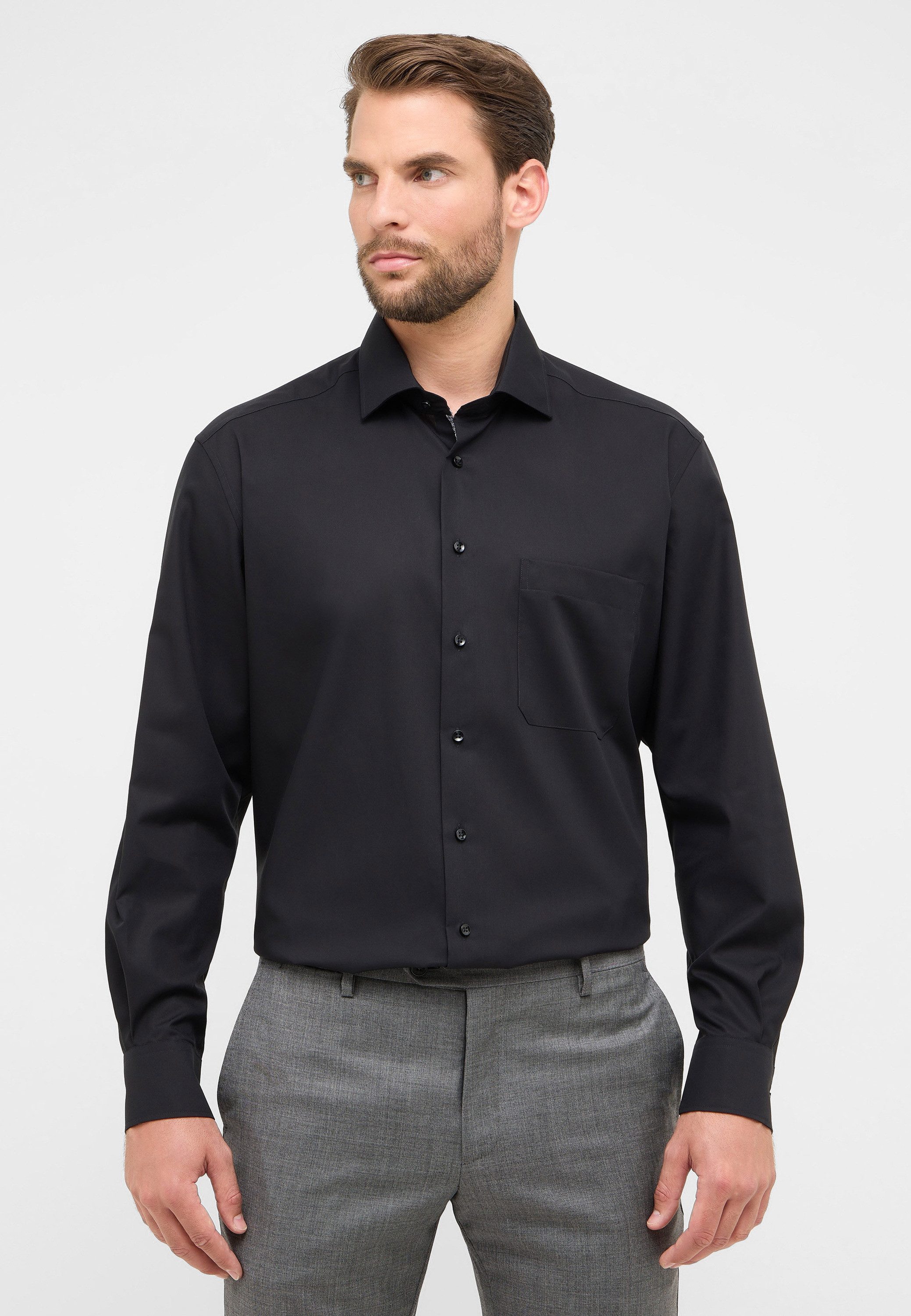 Eterna Langarmhemd COMFORT FIT NON IRON (bügelfrei)