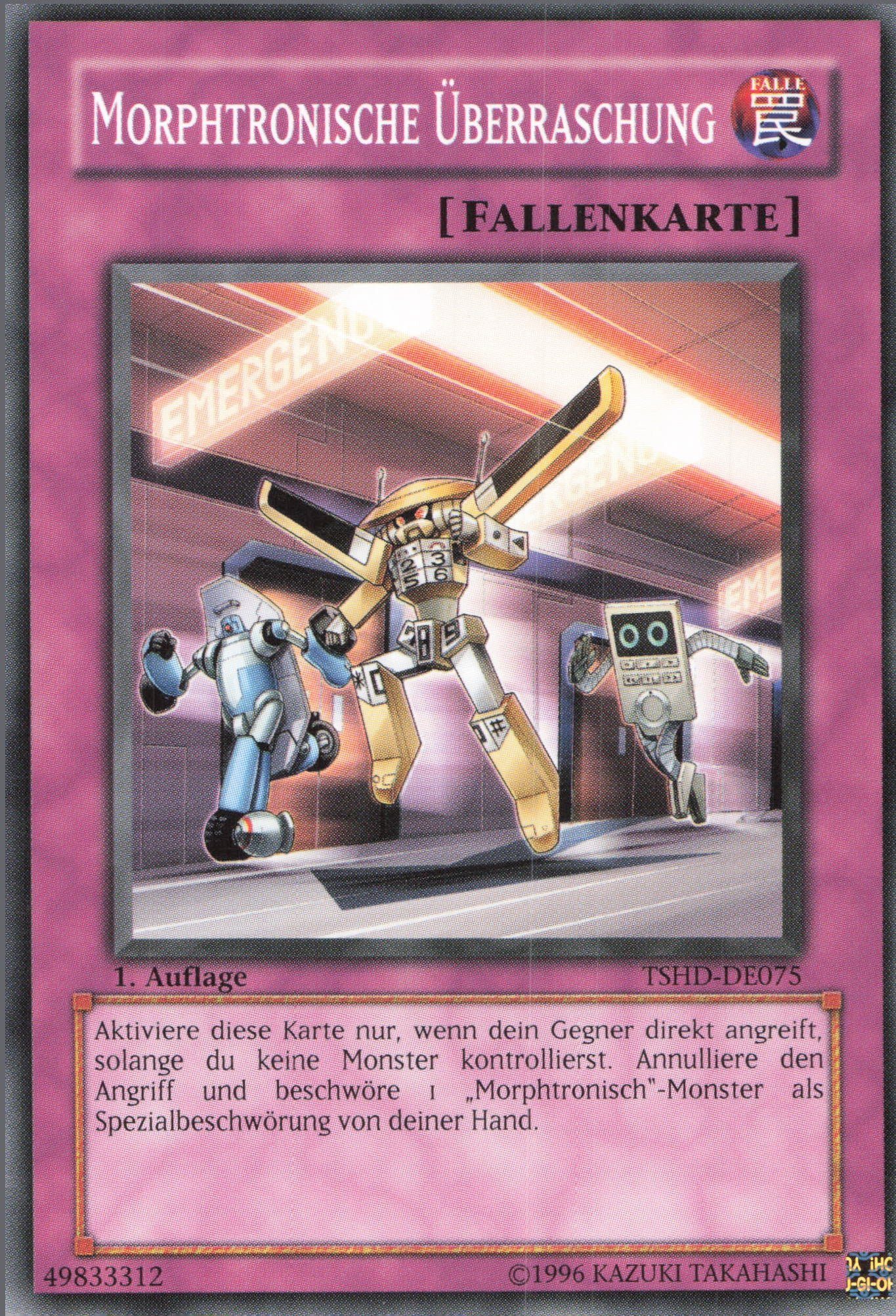 ReCollectibles Sammelkarte YuGiOh Karte Morphtronische Überraschung, Yu