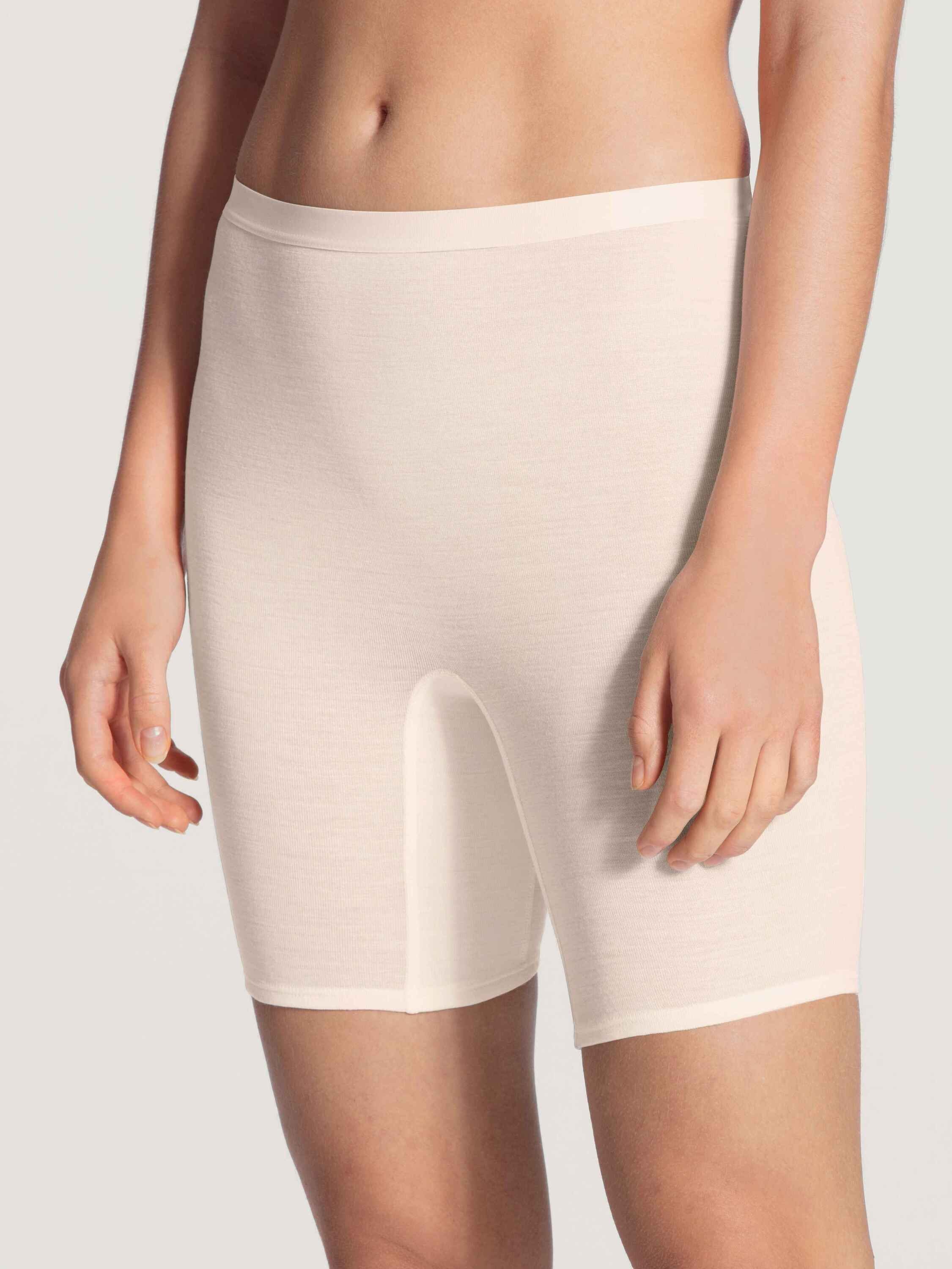 CALIDA Panty light aus (1-St) ivory Pants Wolle-Seide