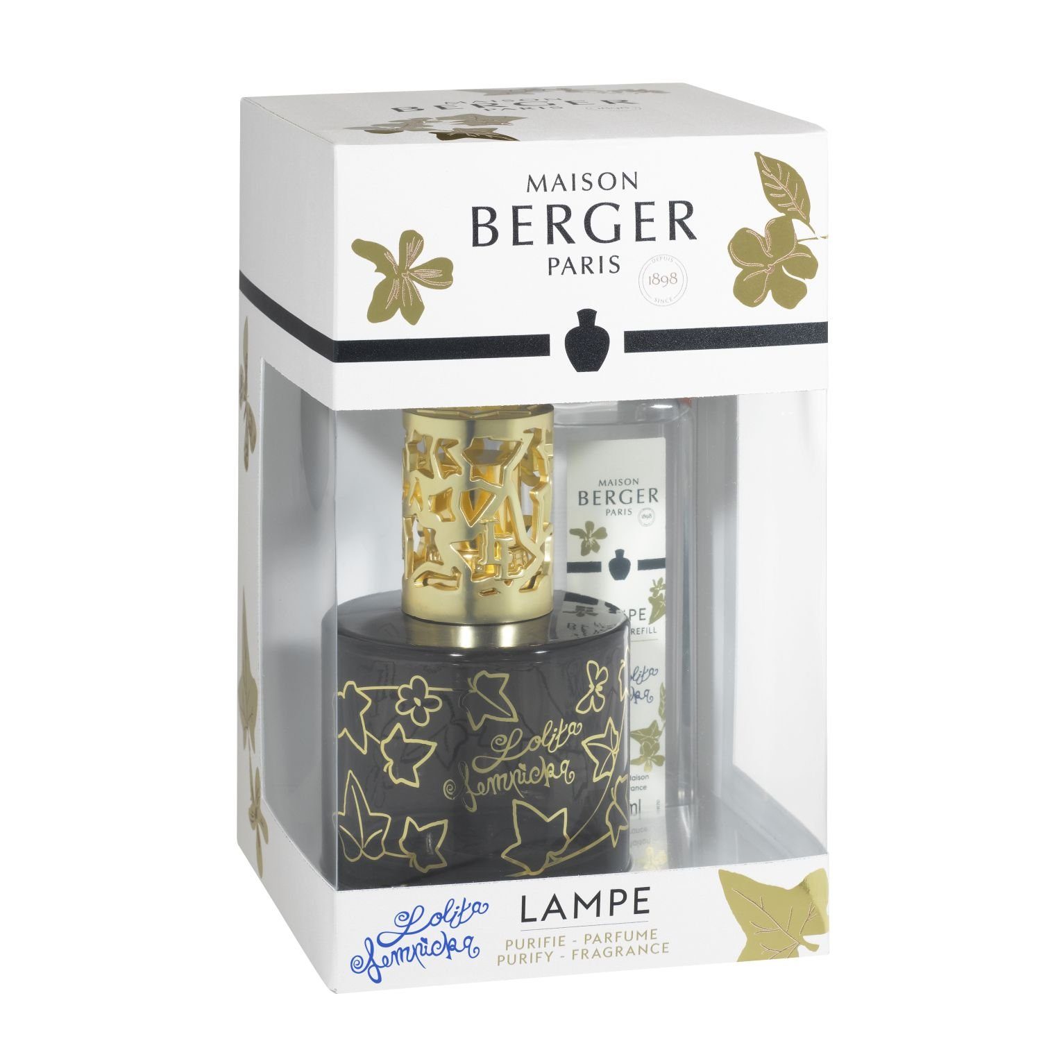 MAISON BERGER PARIS Duftlampe Geschenkset Lolita Lempicka Black