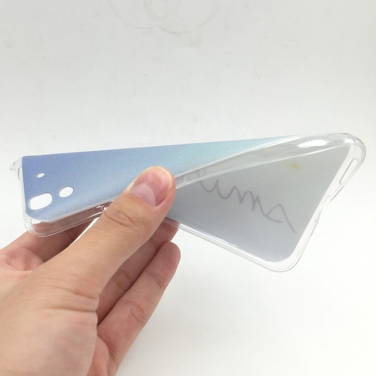 König Design Handyhülle Huawei Y6, Huawei Y6 Handyhülle Backcover Blau