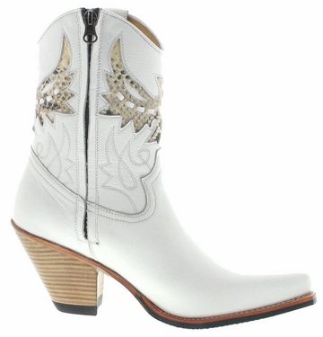 FB Fashion Boots LULU Weiss Stiefelette Rahmgenähte Damen Westernstiefelette