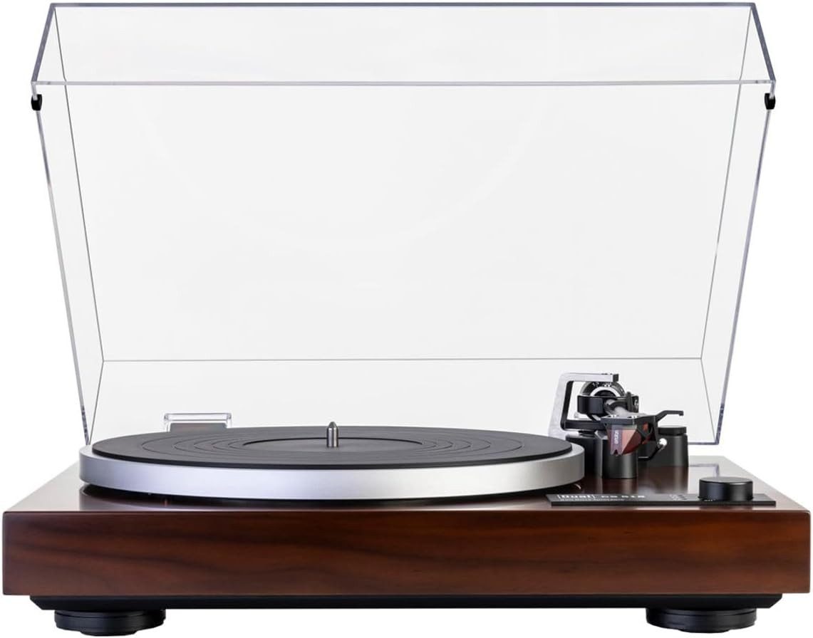 Dual CS 518, Manueller Hifi-Plattenspieler walnuss Plattenspieler