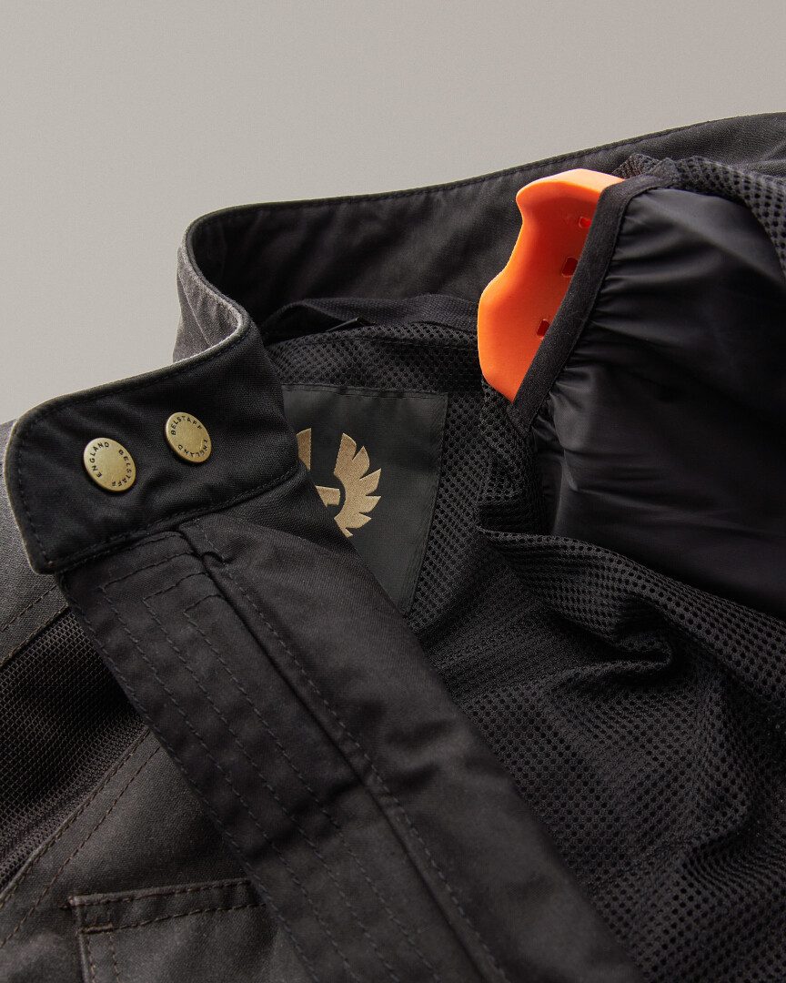Belstaff Motorradjacke Temple Motorrad Wachsjacke protektoren