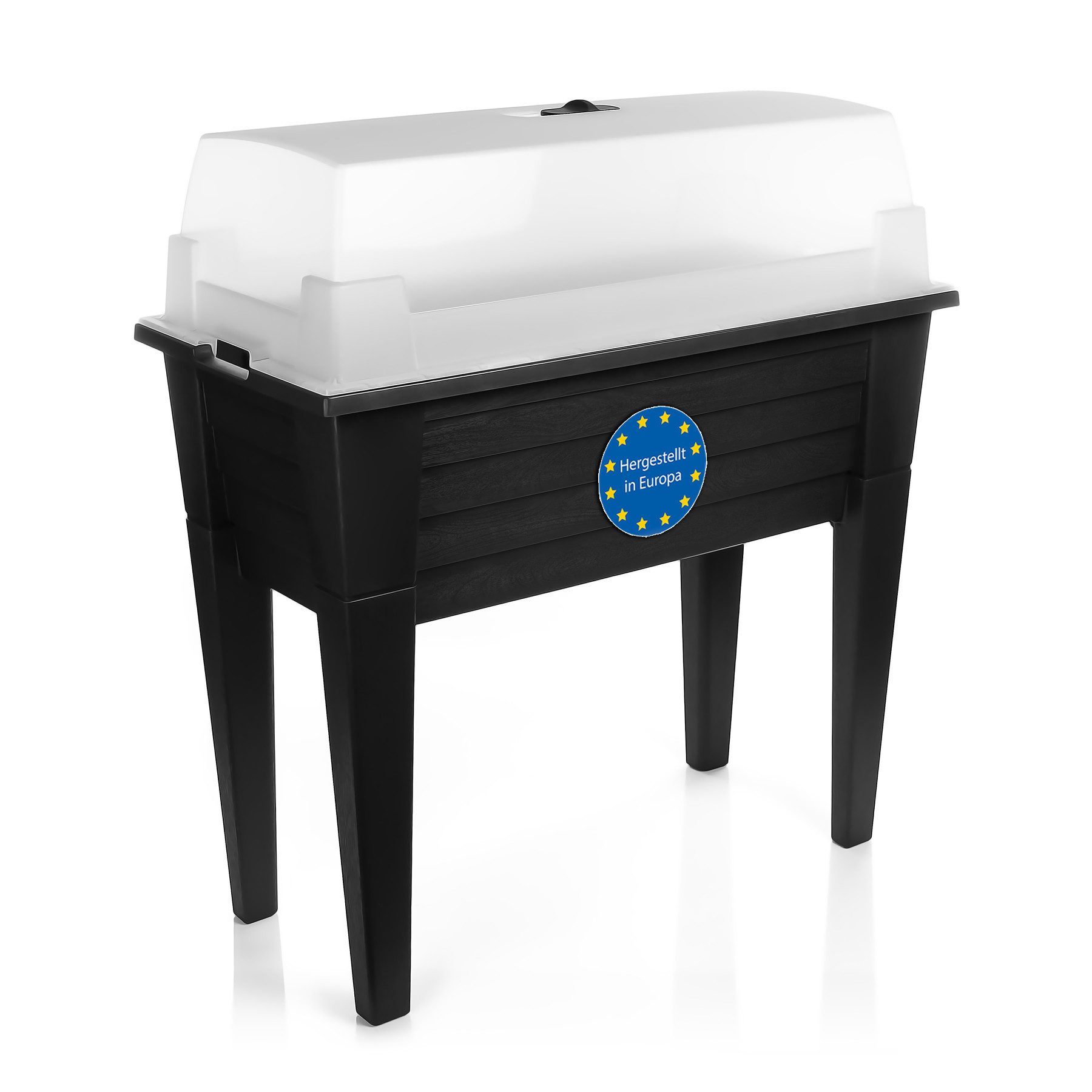 BigDean Hochbeet Hochbeet aus wetterfestem & robustem Kunststoff – Hochbeet für Garten (1 St)