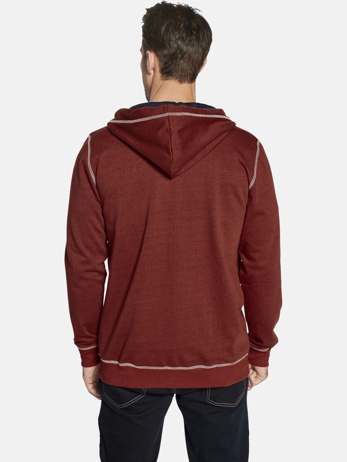 Jan Vanderstorm Kapuzensweatjacke JOKORA mit dekorativen günstig online kaufen