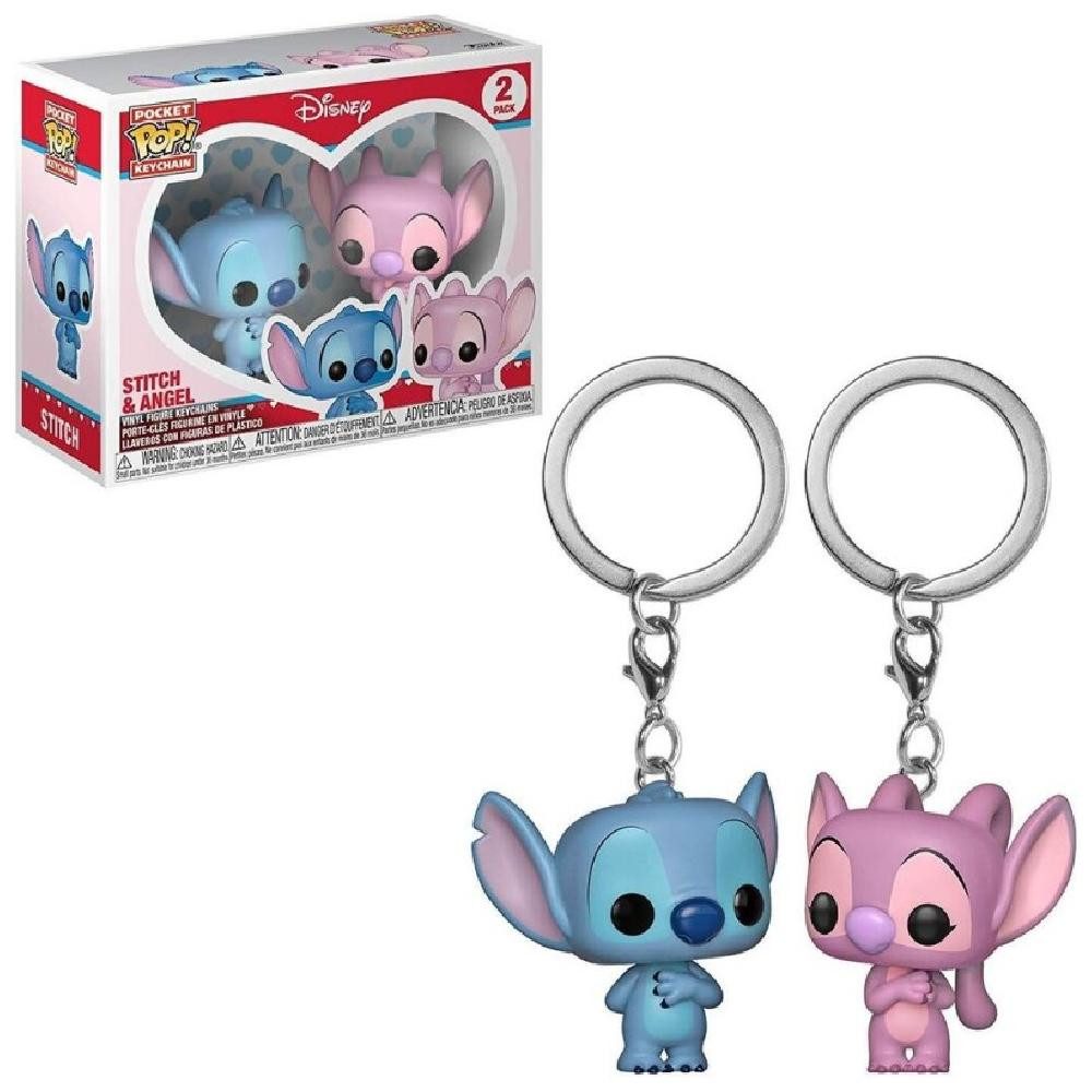Funko Schlüsselanhänger Stitch & Angel- Pocket POP - Keychain günstig online kaufen