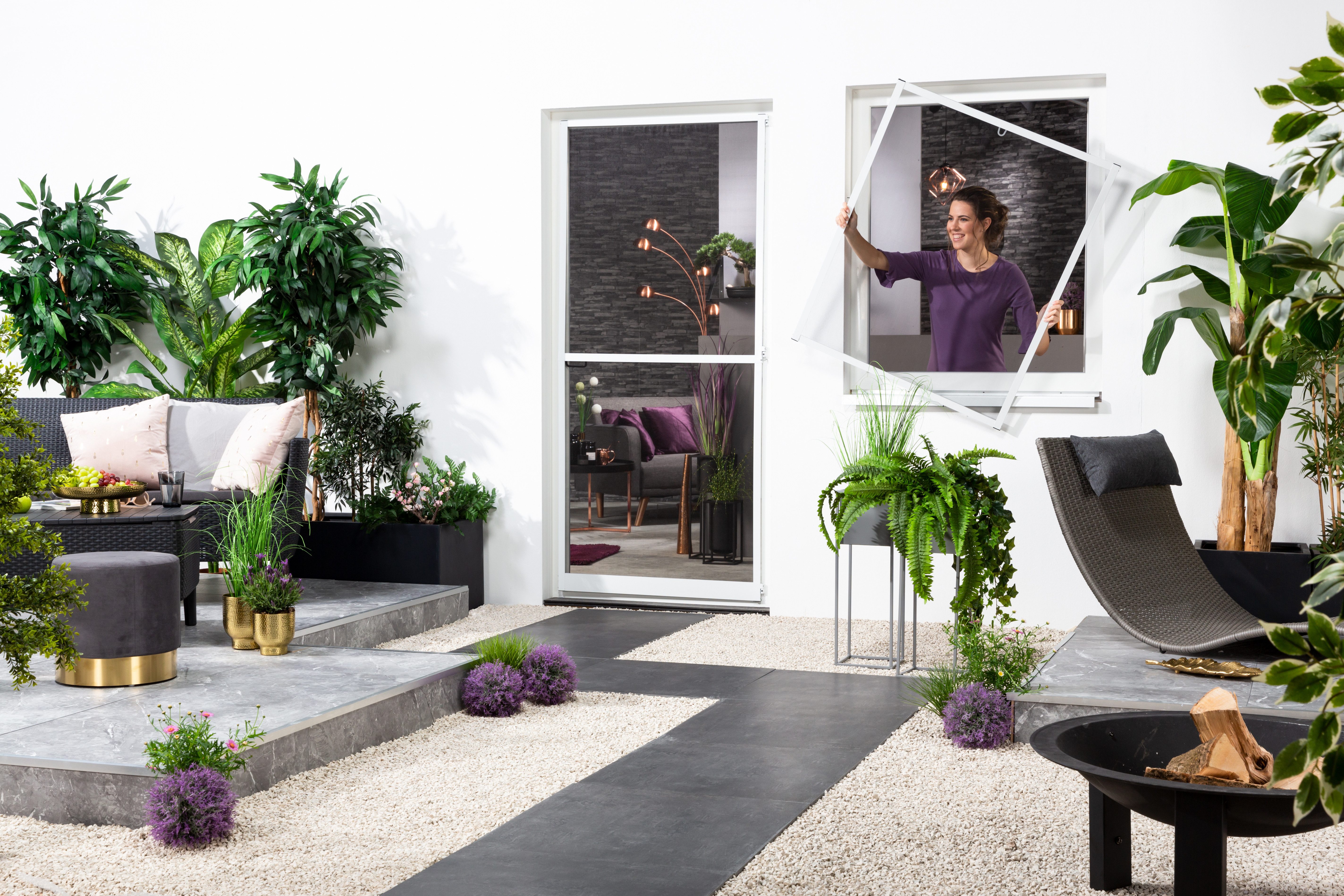 hecht international Insektenschutz-Fensterrahmen MASTER SLIM günstig online kaufen