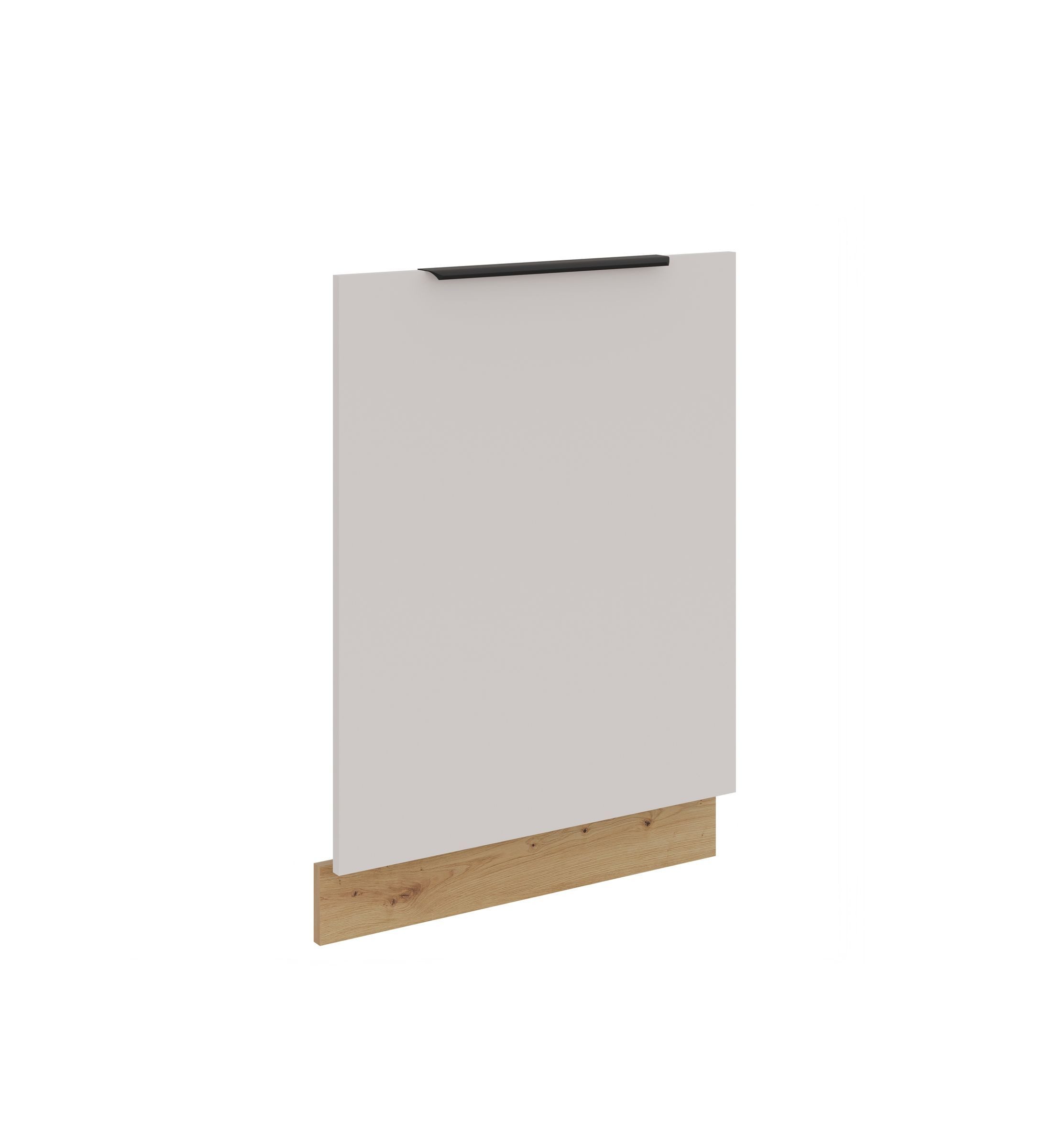 Küchen-Preisbombe Frontblende für vollintegrierten Geschirrspüler 60 cm Küche SOLANO Kaschmir beige (Frontblende Geschirrspüler 60 cm vollintegriert, 1 St), Modern