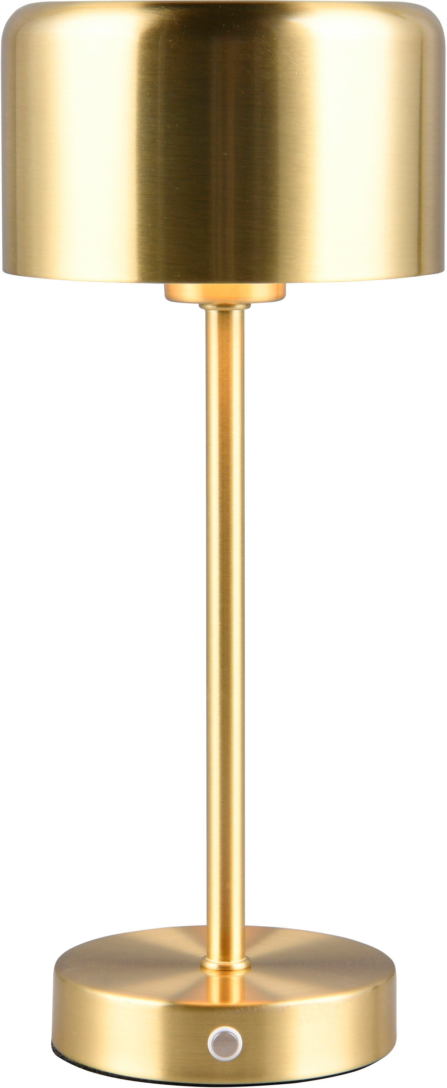 my home LED Tischleuchte Kadira, Dimmfunktion, USB-Ladefunktion, LED fest i günstig online kaufen