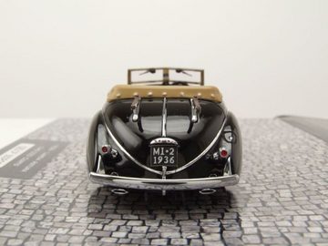 Minichamps Modellauto Lancia Astura Tipo 233 Corto 1936 schwarz Modellauto 1:43 Minichamps, Maßstab 1:43