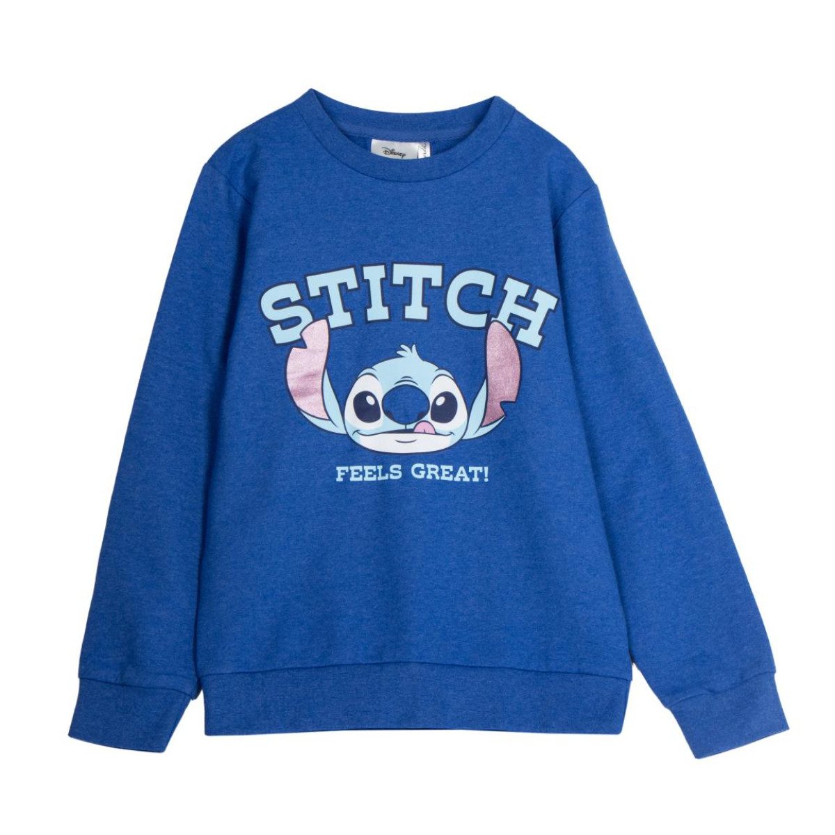 Cerda Sweatshirt Disney Stitch Sweatshirt Kinder Baumwolle Polyester angeraut bequem