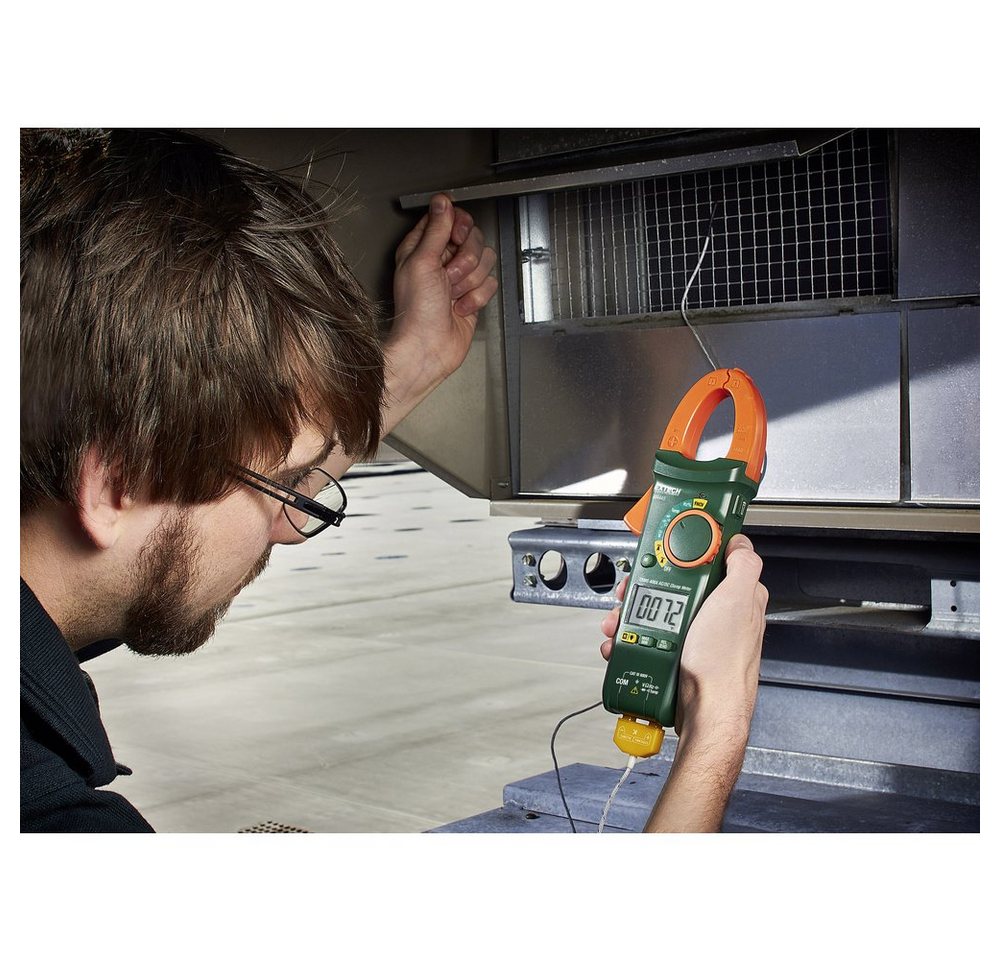 Thumbnail - Extech Spannungsprüfer Extech MA445 Hand-Multimeter, Stromzange digital CAT III 600 V Anzei, (MA445)