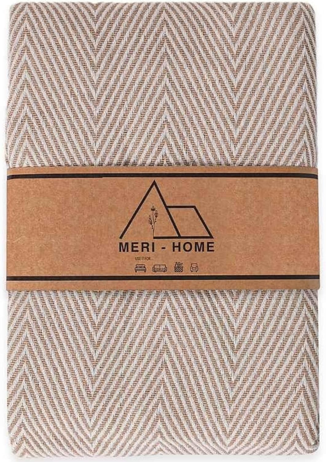 Meri-Home Tagesdecke Tagesdecke Bettüberwurf Bettdecke,Fischgrät Baumwolle, günstig online kaufen