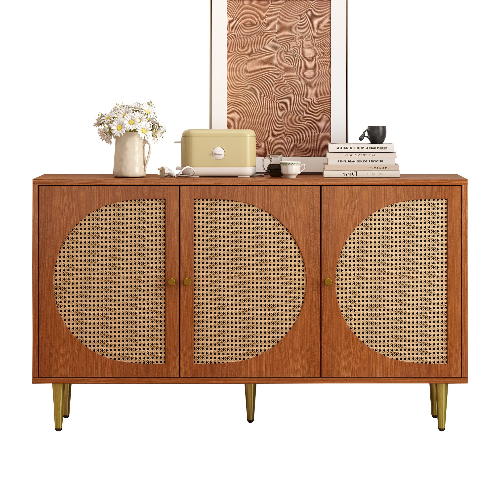 HAUSS SPOLE Sideboard Schubladenkommode, Sideboard Highboard günstig online kaufen