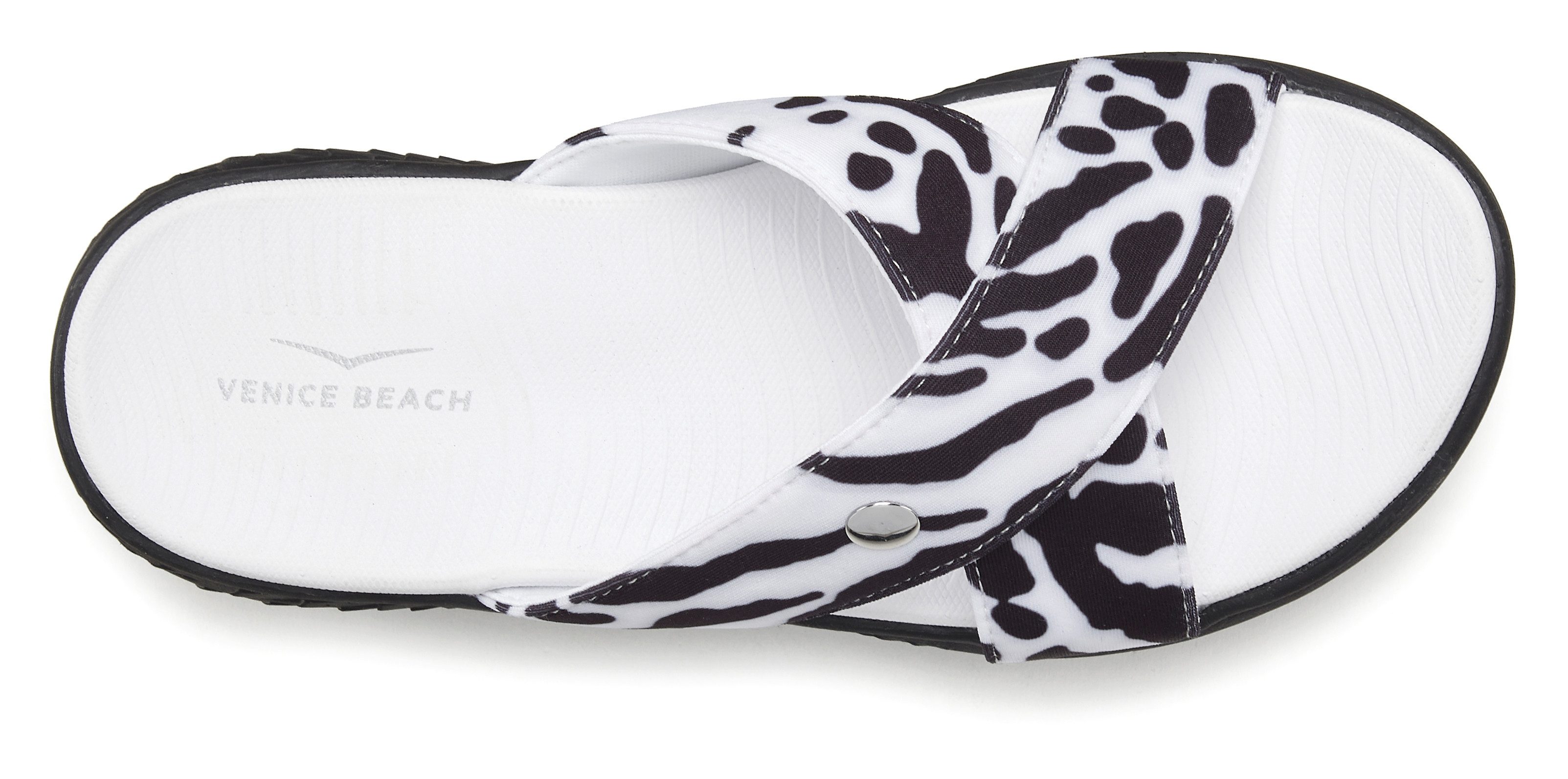Venice Beach Sandale, Badeschuh, Sommerschuhe, Badelatsche, Flip Flop, Badeschlappe Badepantolette mit wasserabweisender und leichter Sohle VEGAN