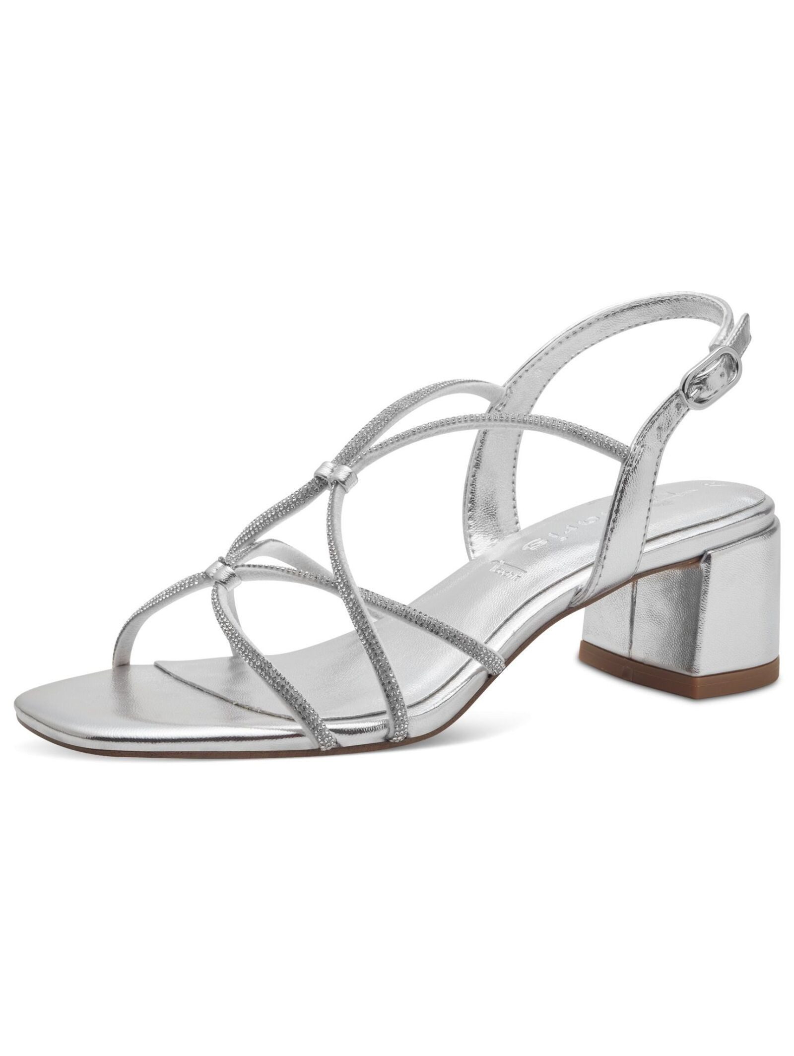 Tamaris Сандалии Lederimitat/Textil . Riemchensandalette