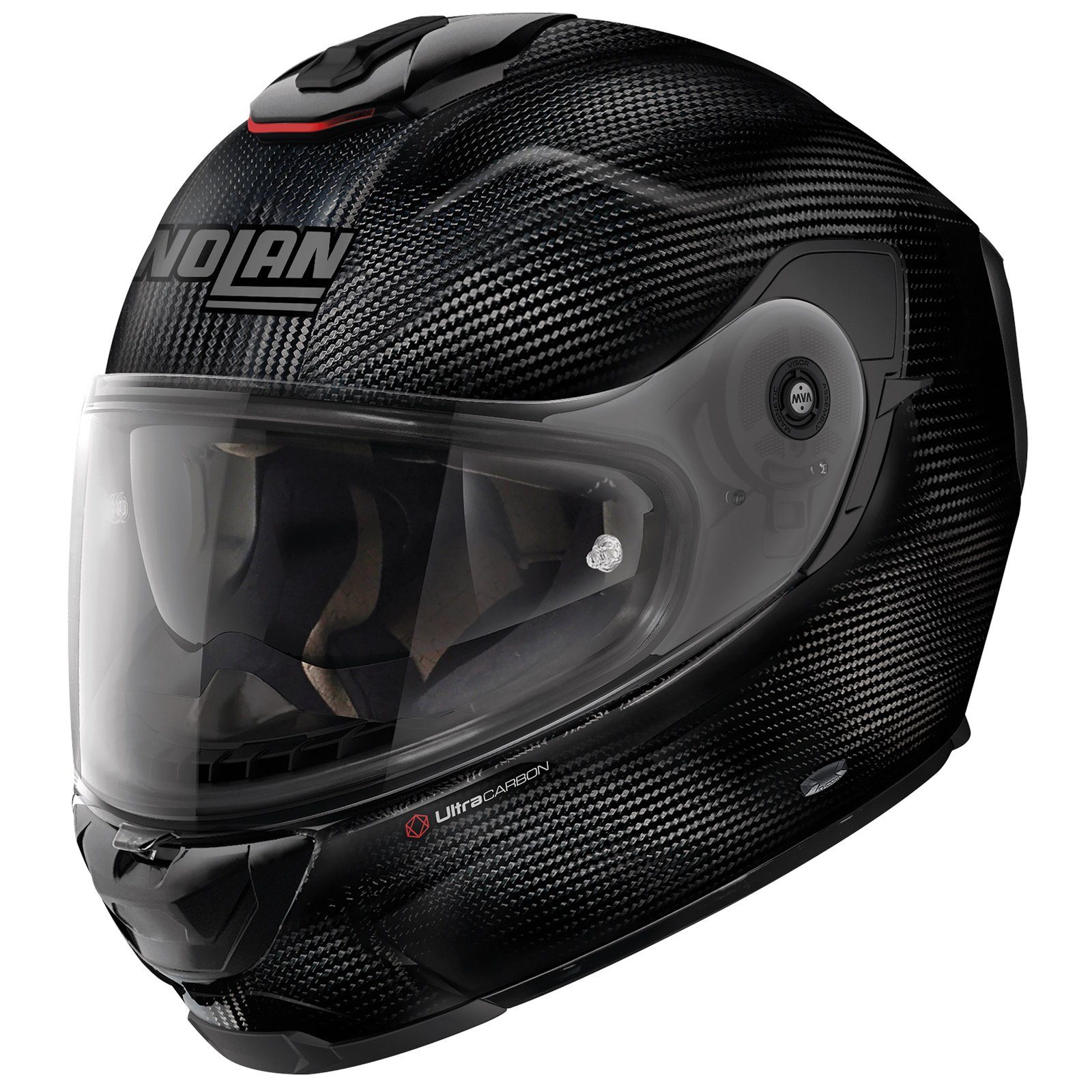 Motorradhelm Nolan X-903 Ultra Carbon Puro N-Com matt carbon Integralhelm