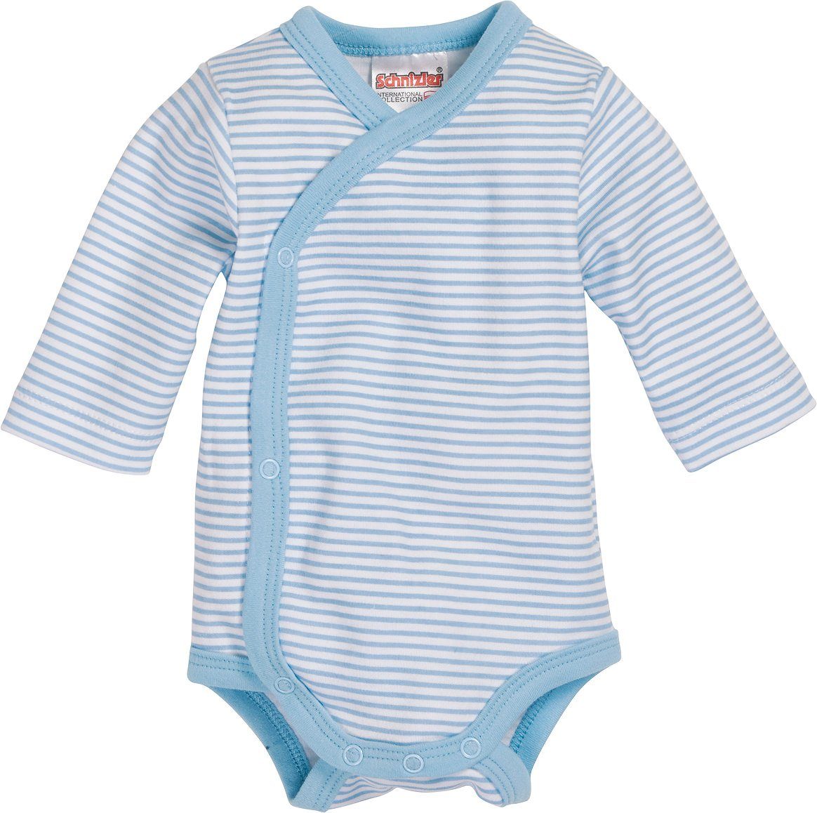 Kurzarmwickelbody Wickelbody Ringel