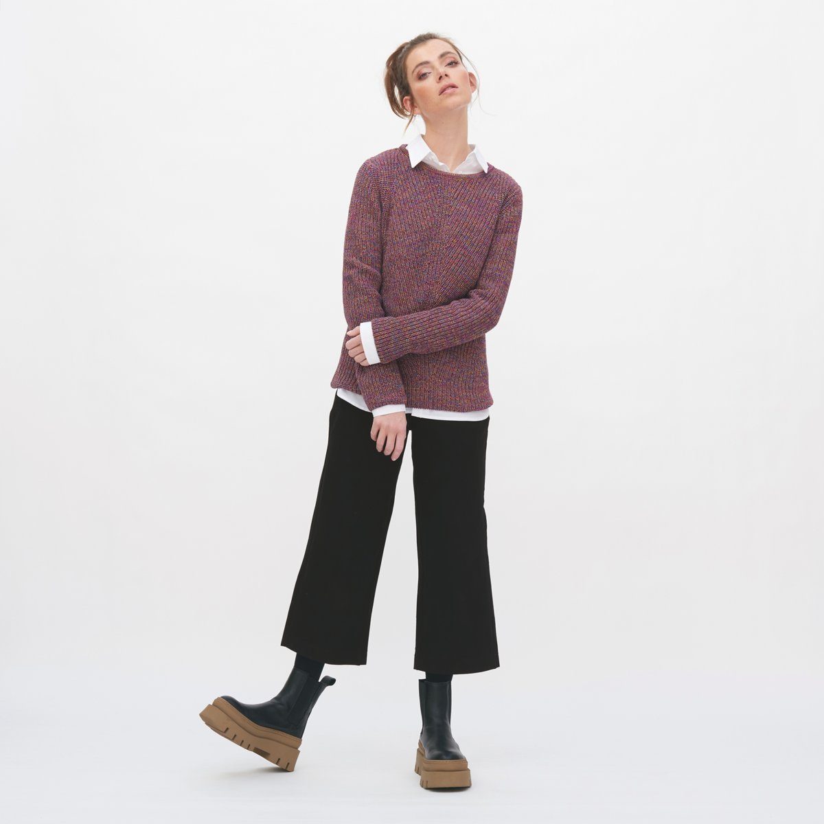 LIVING CRAFTS Stoffhose LINA GOTS zertifiziert