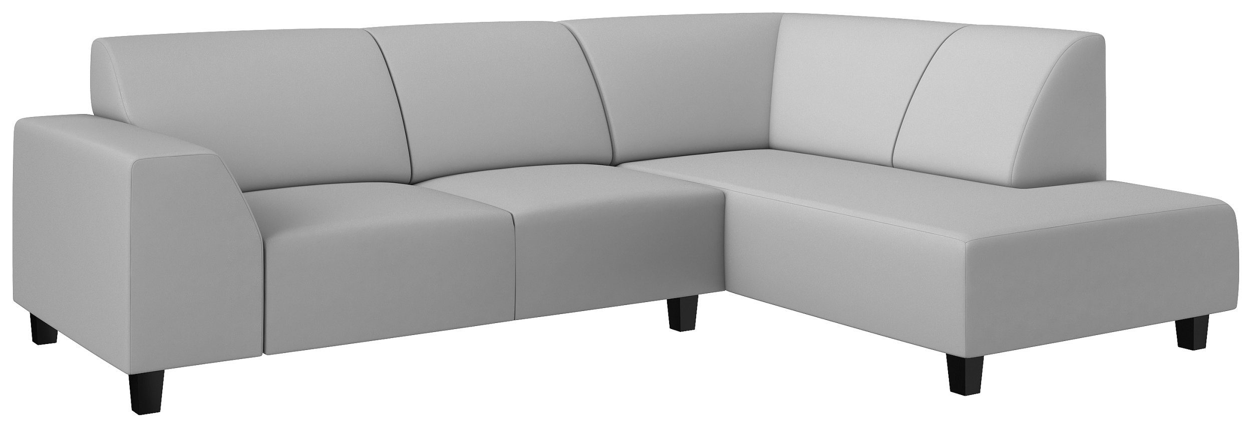 bestellbar, oder rechts Ecksofa Stylefy Raum stellbar, mit mane im Modern Einar, links L-Form, Rückenlehne Design, frei Eckcouch, Sitzkomfort,