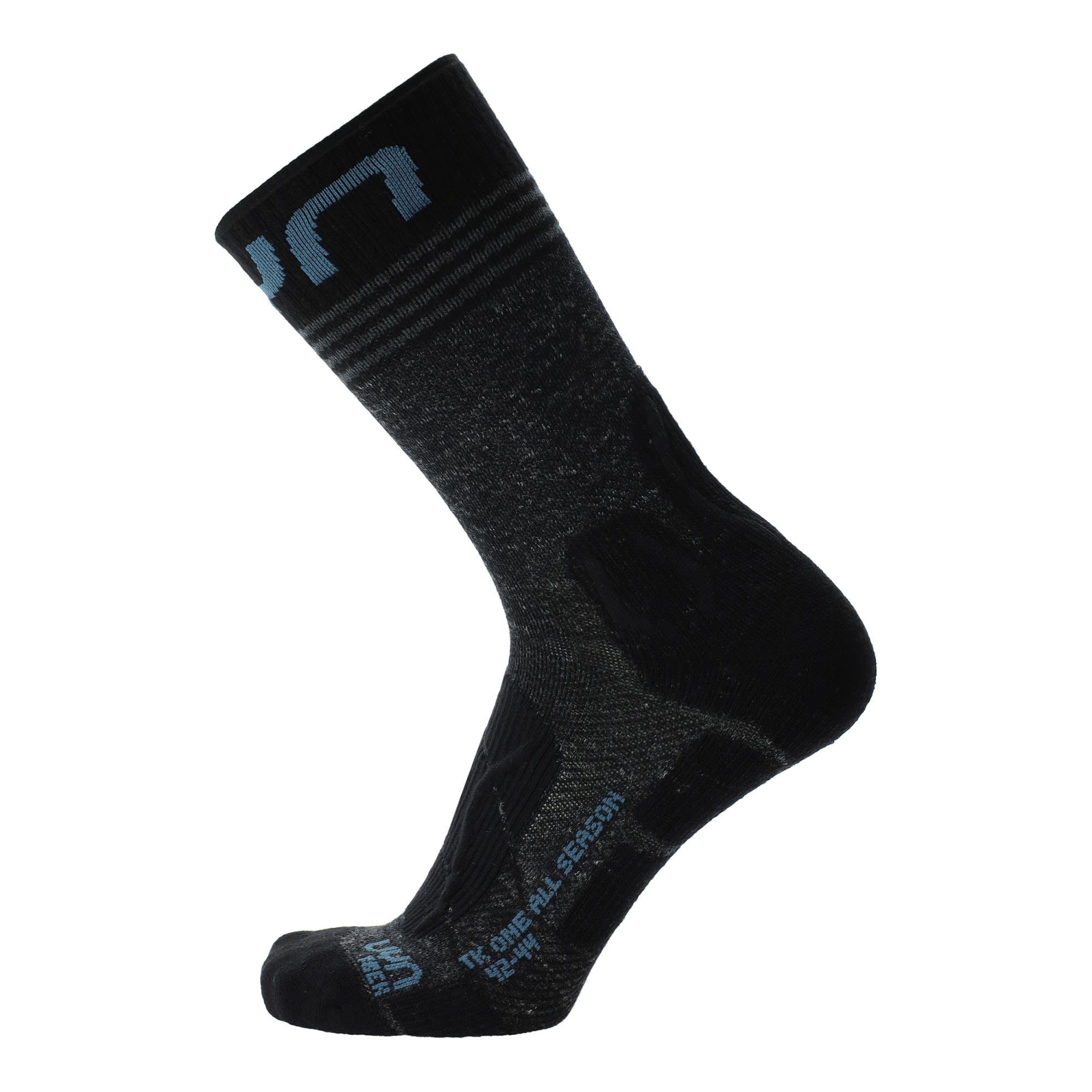 All - Herren One Socks Black UYN Thermosocken M Avio Mid Trekking Uyn Season