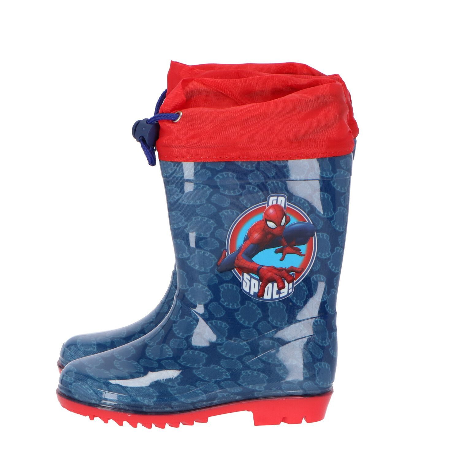 Spiderman Regenstiefel Wasserdichte Outdoor-Gummistiefel für Kinder Gummistiefel – Bild 3 von 5