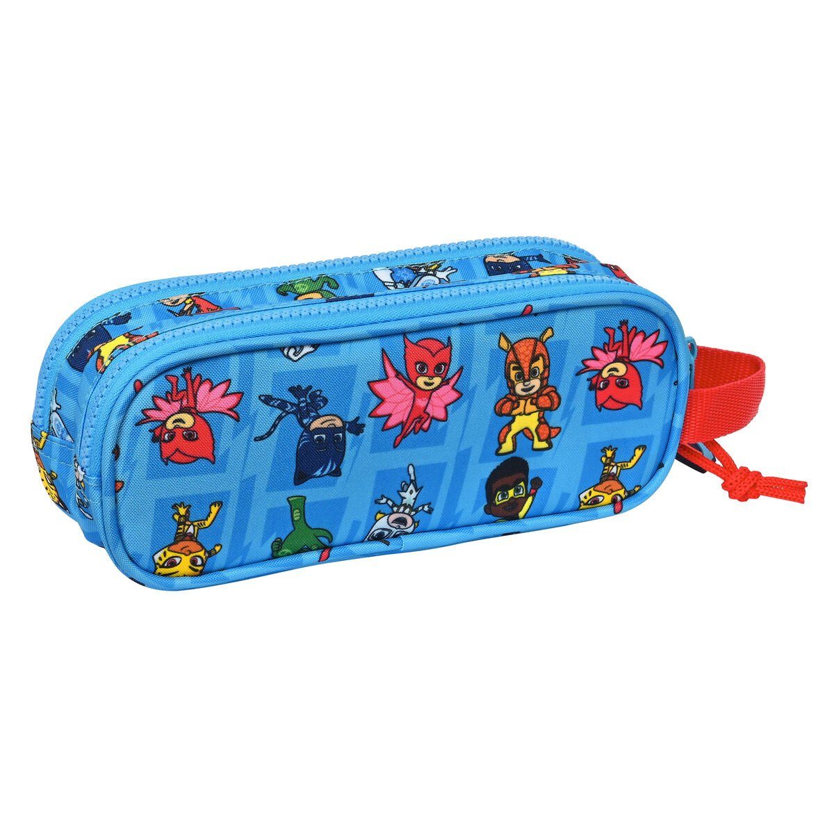 Thumbnail - PJ Masks Federtasche Pj masks Zweifaches Mehrzweck-Etui PJ Masks Blau 21 x 8 x 6 cm
