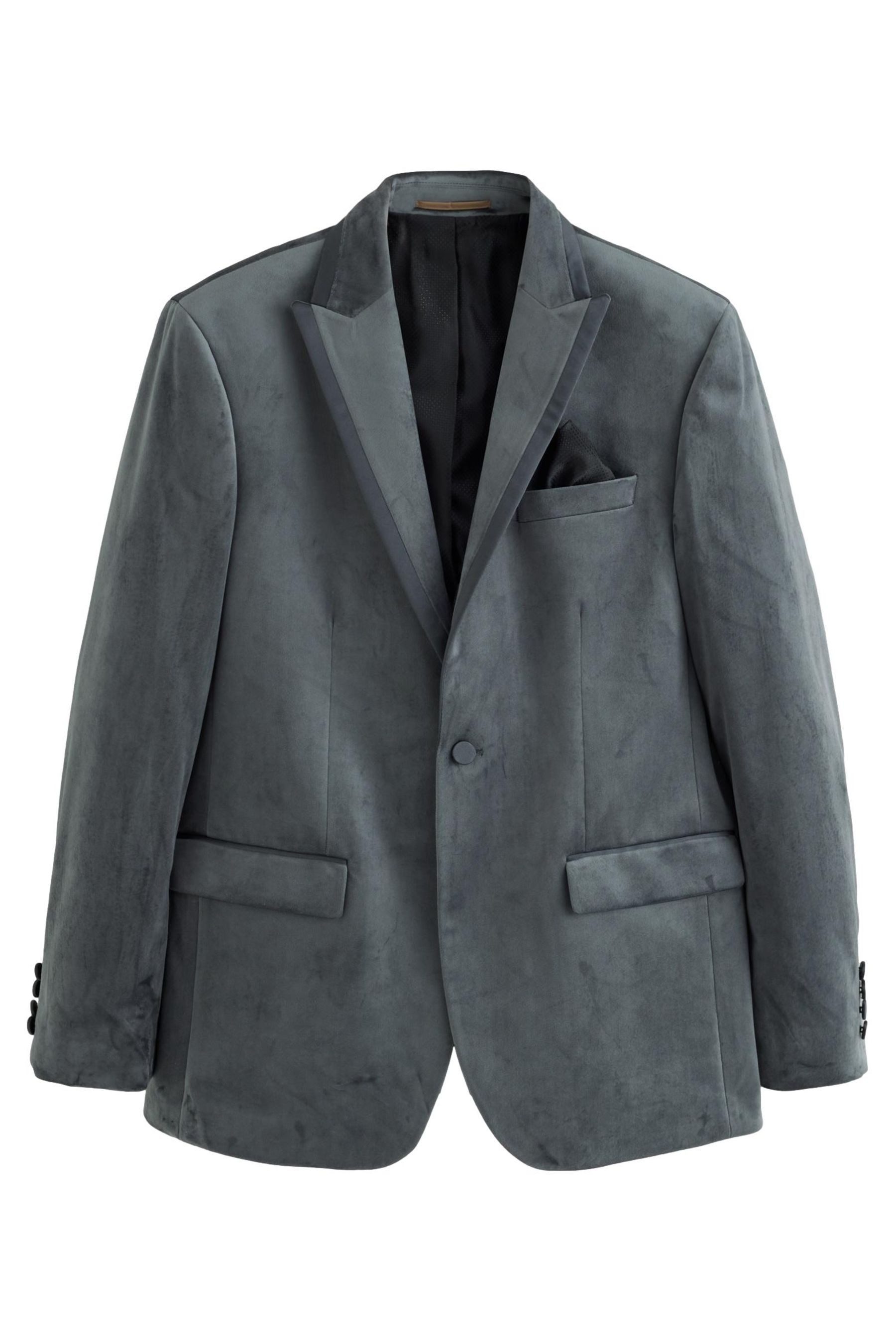 Next Sakko Self Slim Fit Sakko aus Samt mit Revers (1-tlg)