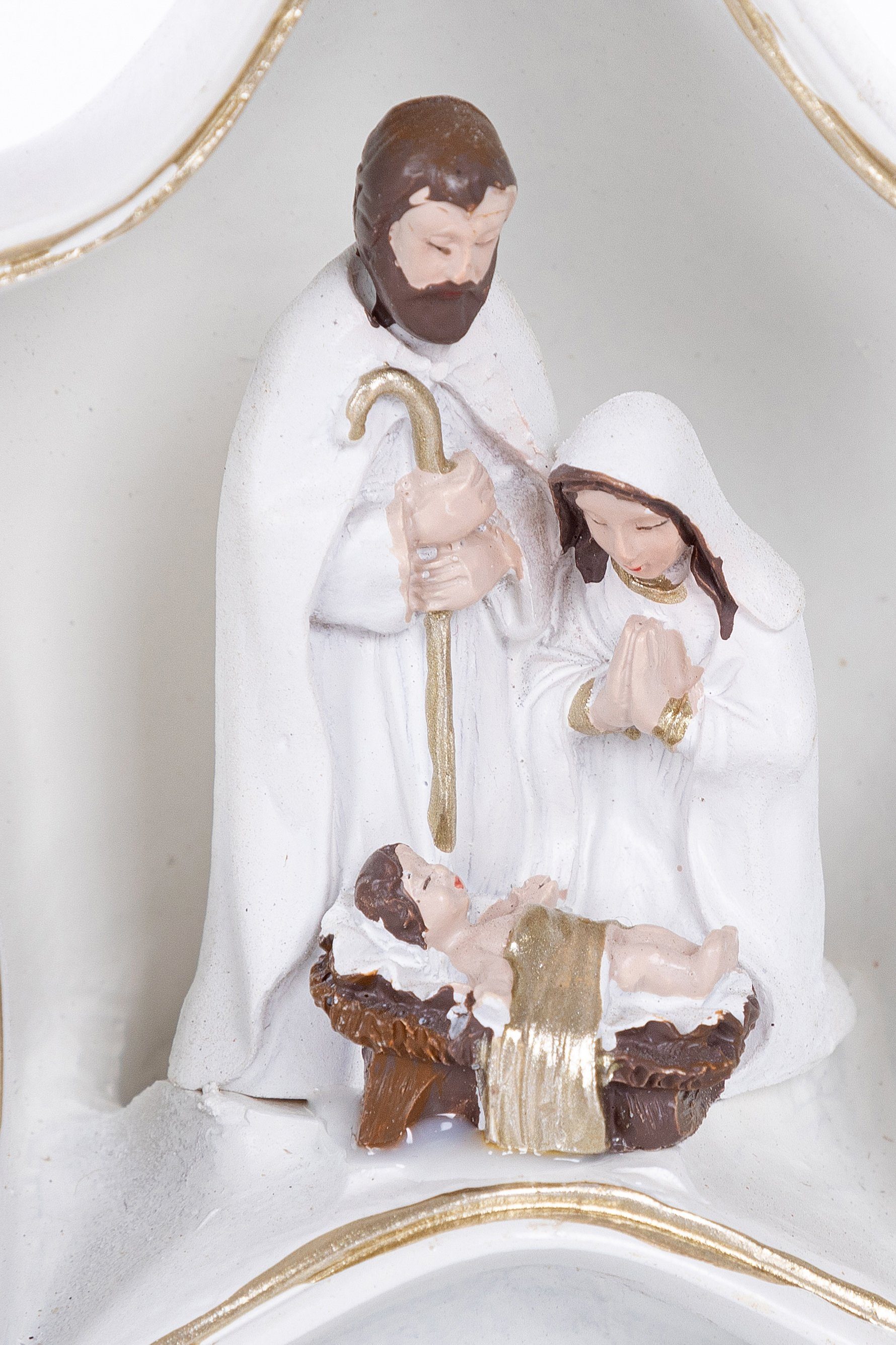 Myflair Möbel & Accessoires Krippe Weihnachtsdeko (1-tlg), mit LED Beleuchtung – Bild 3 von 5