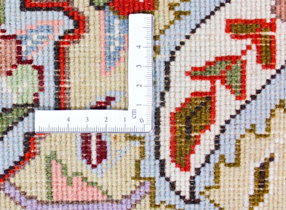 Orientteppich Täbriz Tabatabai rechteckig, Höhe: Handgeknüpfter 10 mm 156x209 Trading, Nain Orientteppich