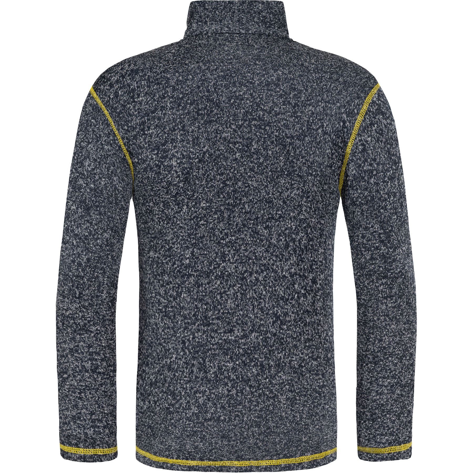 Nebulus Fleecejacke TANNA, P5188 - Herren, navy-gelb, M