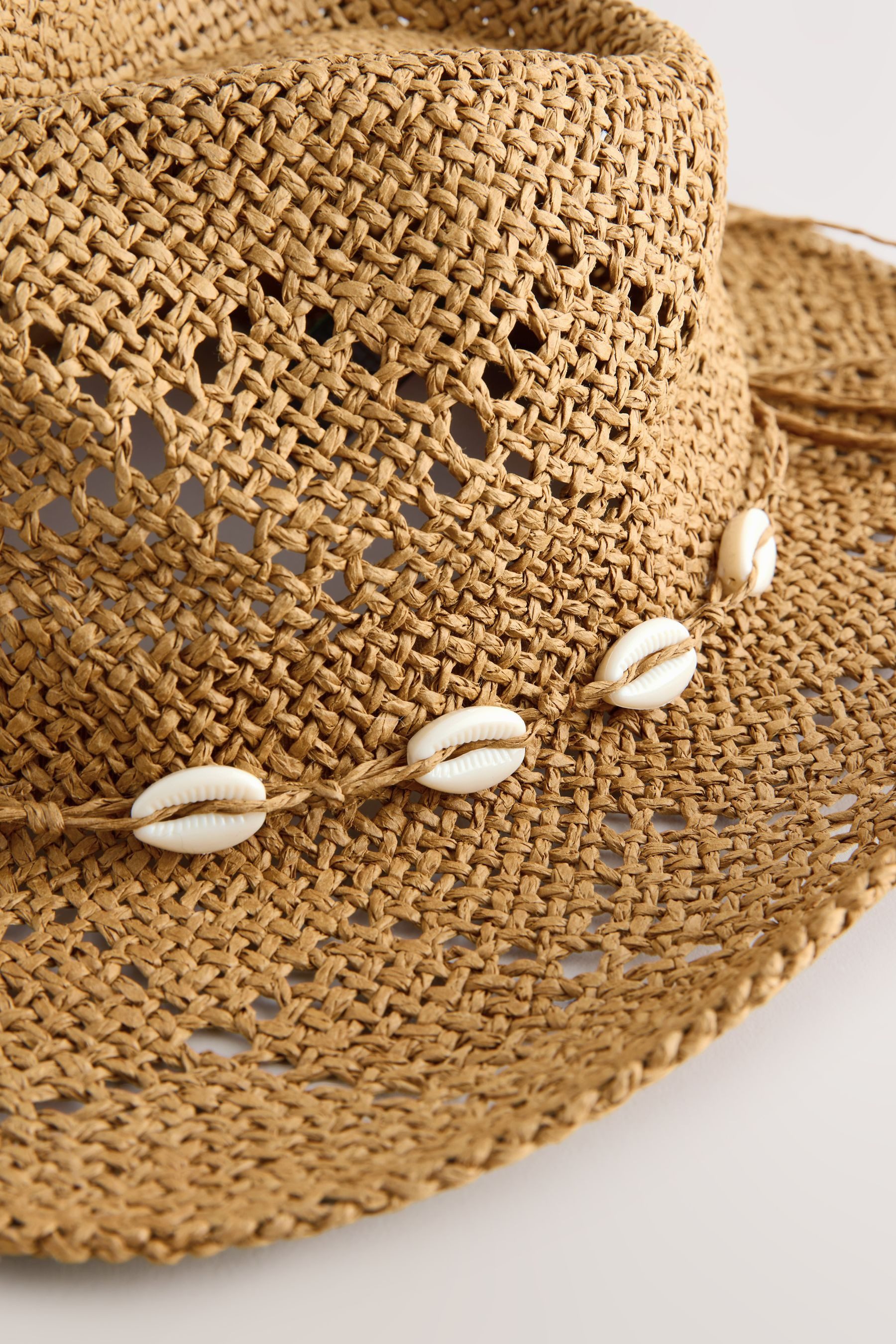 Next Cowboyhut Cowboyhut aus Raffiabast (1-St)