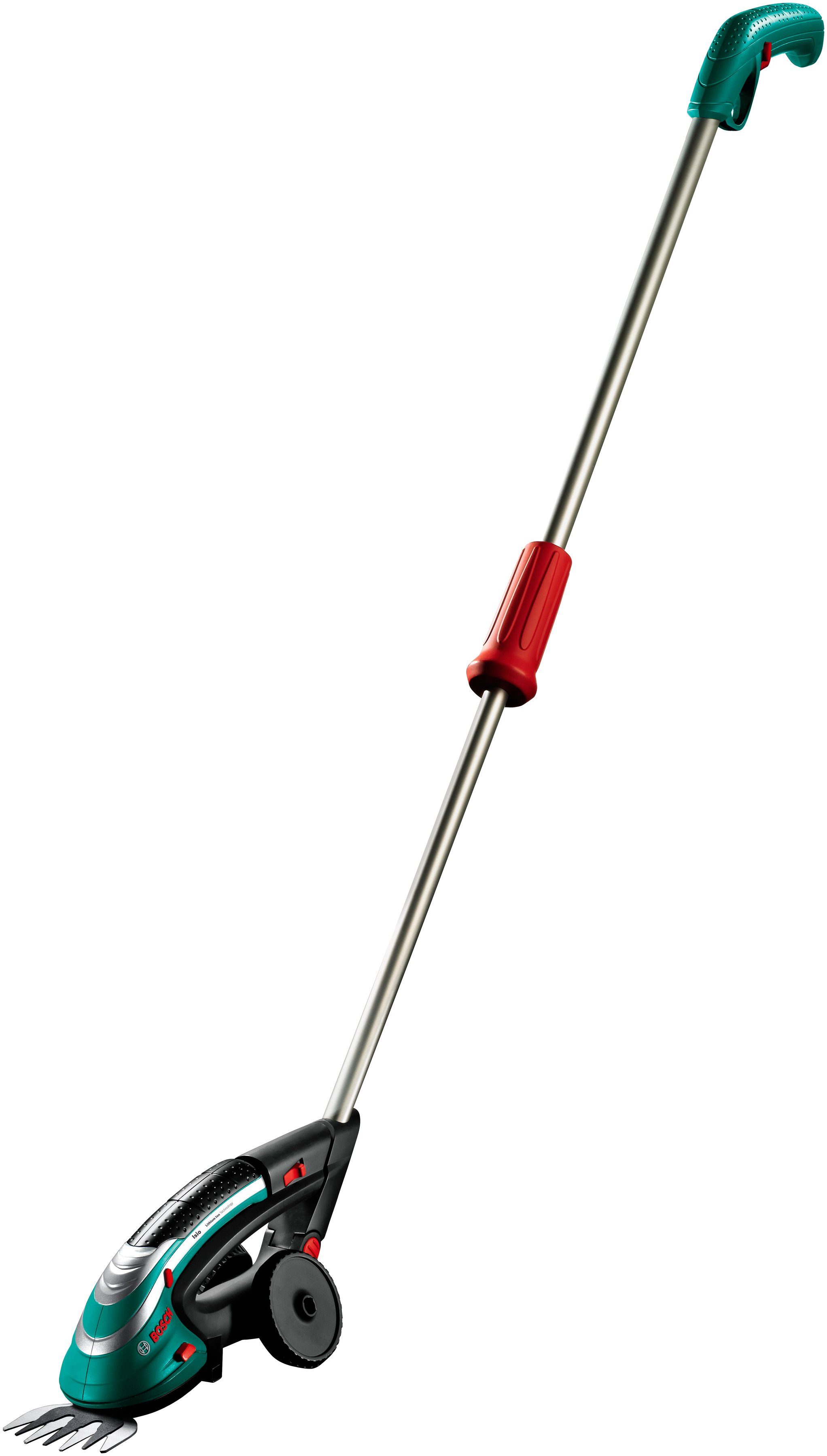 BOSCH AkkuGrasschere »Isio«, (Set), 8 cm Arbeitsbreite, mit Fahrstock