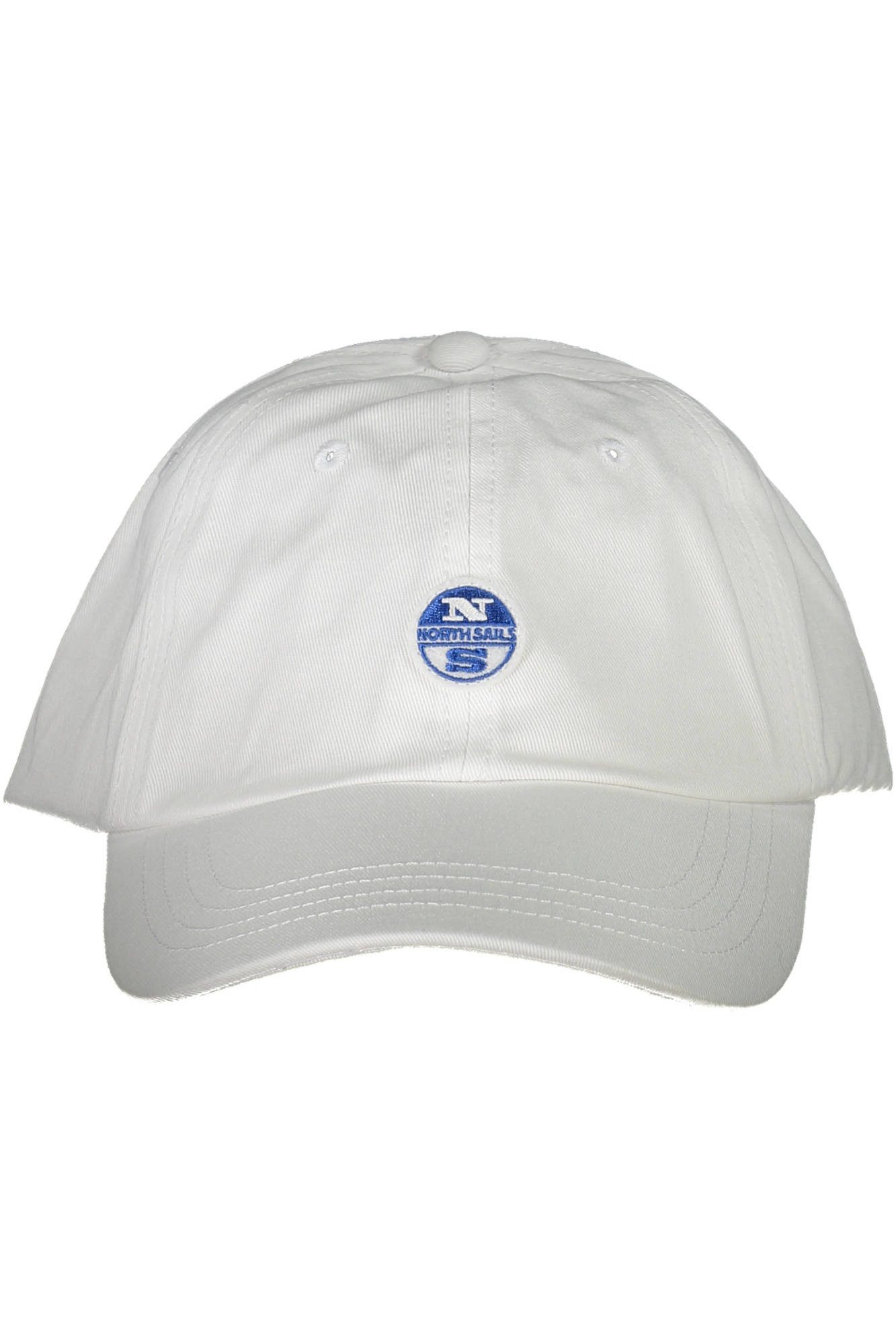 North Sails Strickmütze Weiße Herrenmütze mit Applikation und Logo für stilvollen Schutz