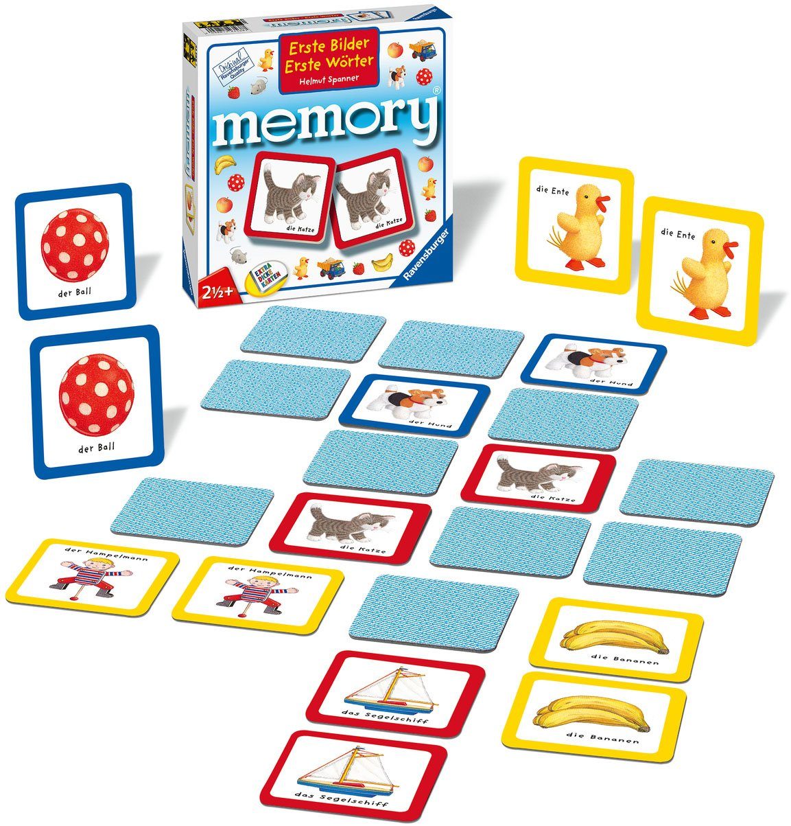 Ravensburger Spiel Erste Bilder Erste Wörter memory®, Kinderspiel, Made in Europe