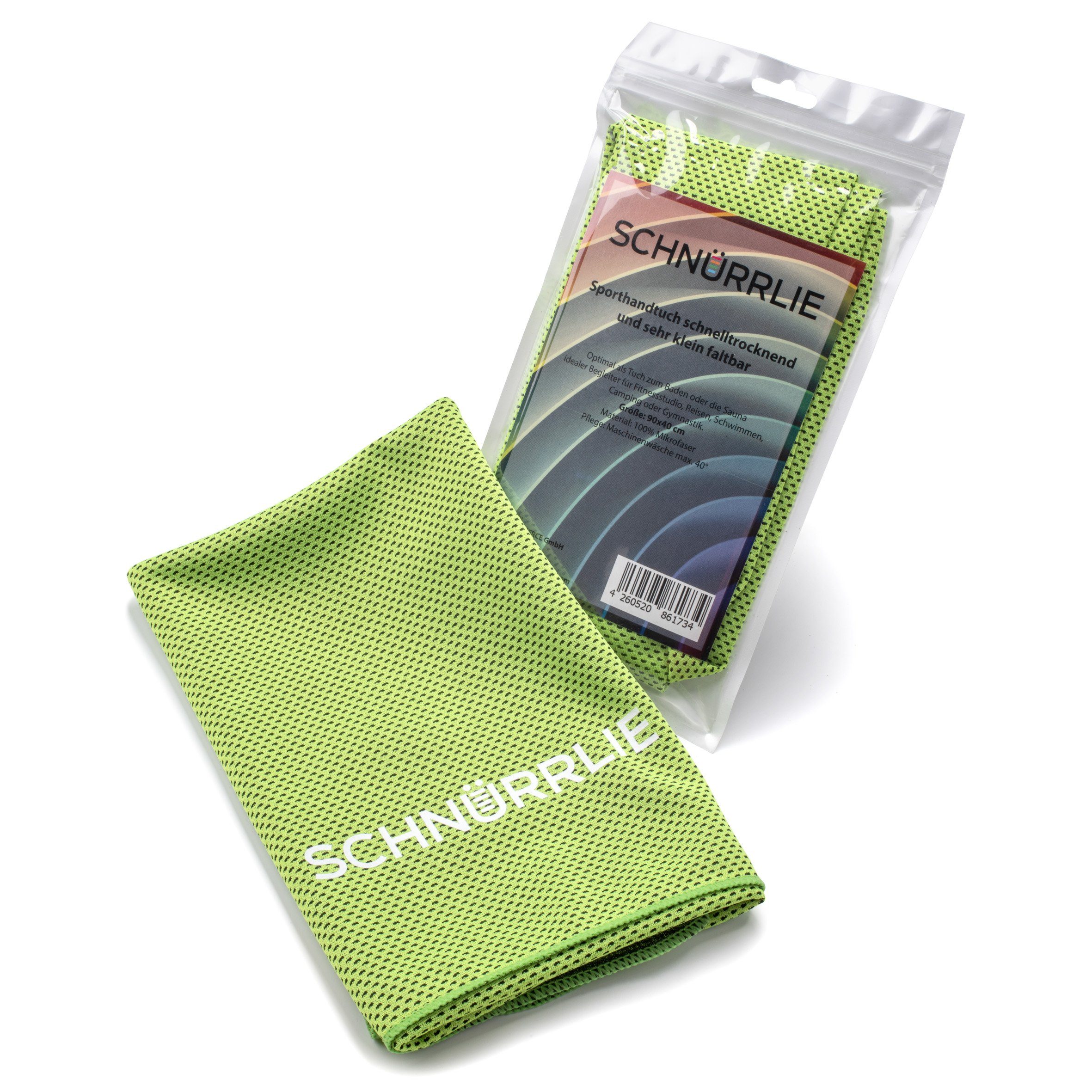 SCHNÜRRLIE Sporthandtuch Mikrofaser Kühltuch 40 x 90 cm, Sporthandtuch, dün günstig online kaufen