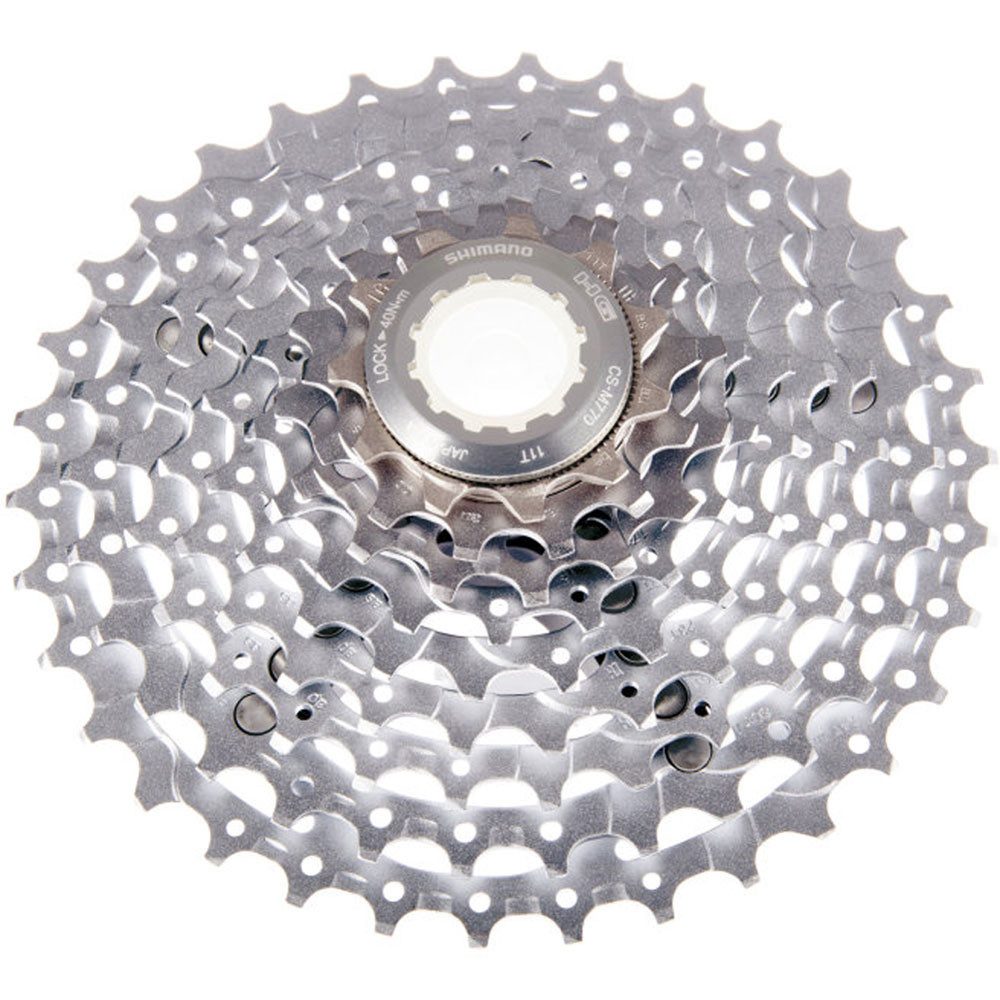 Zahnkranz SHIMANO Kassette DEORE XT CS-M770 9f. 11-12-14-16-18-21-24-28-32Z chro